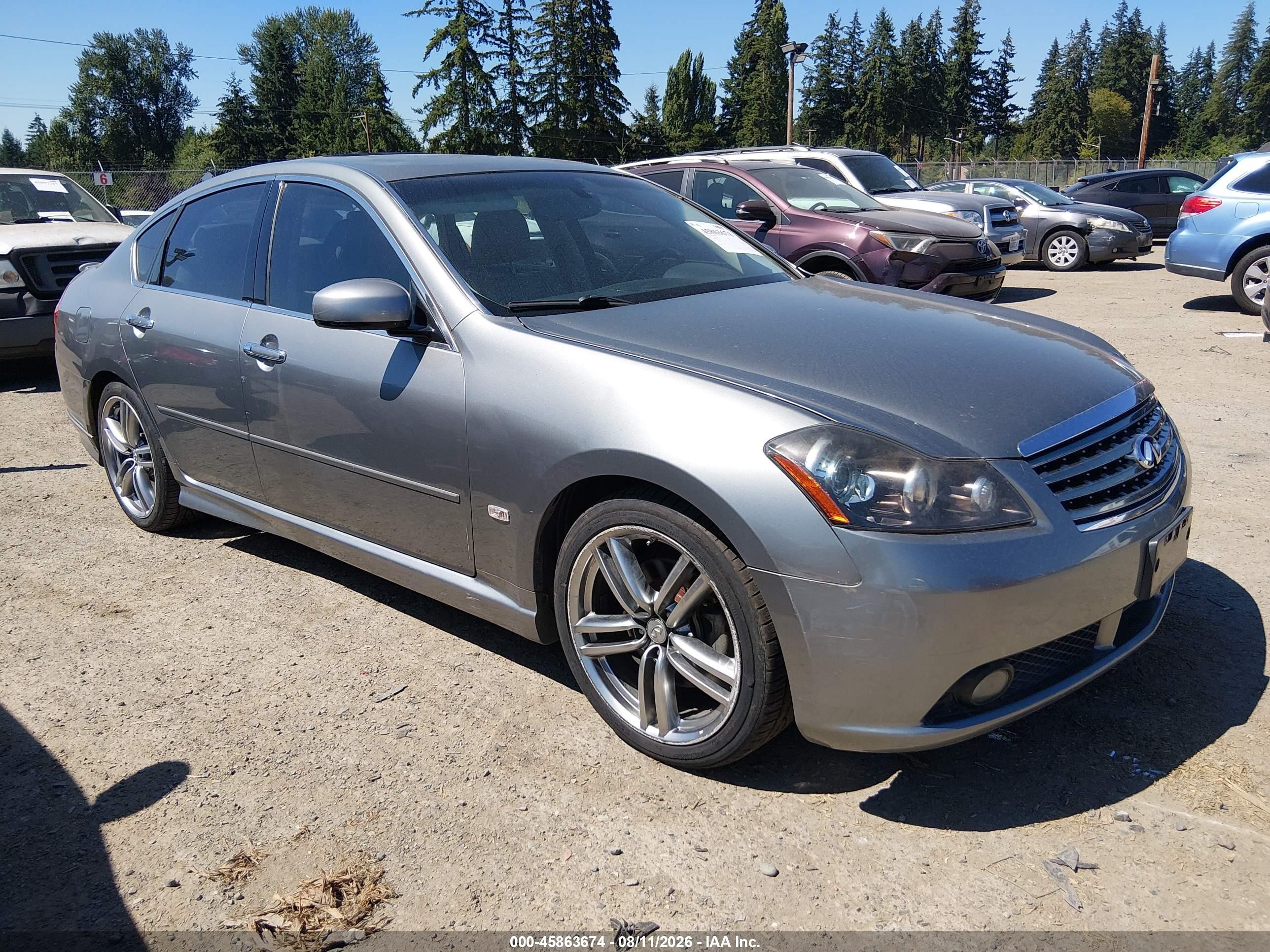 2006 Infiniti M Sport, VIN JNKBY01E96M206994 — Бок