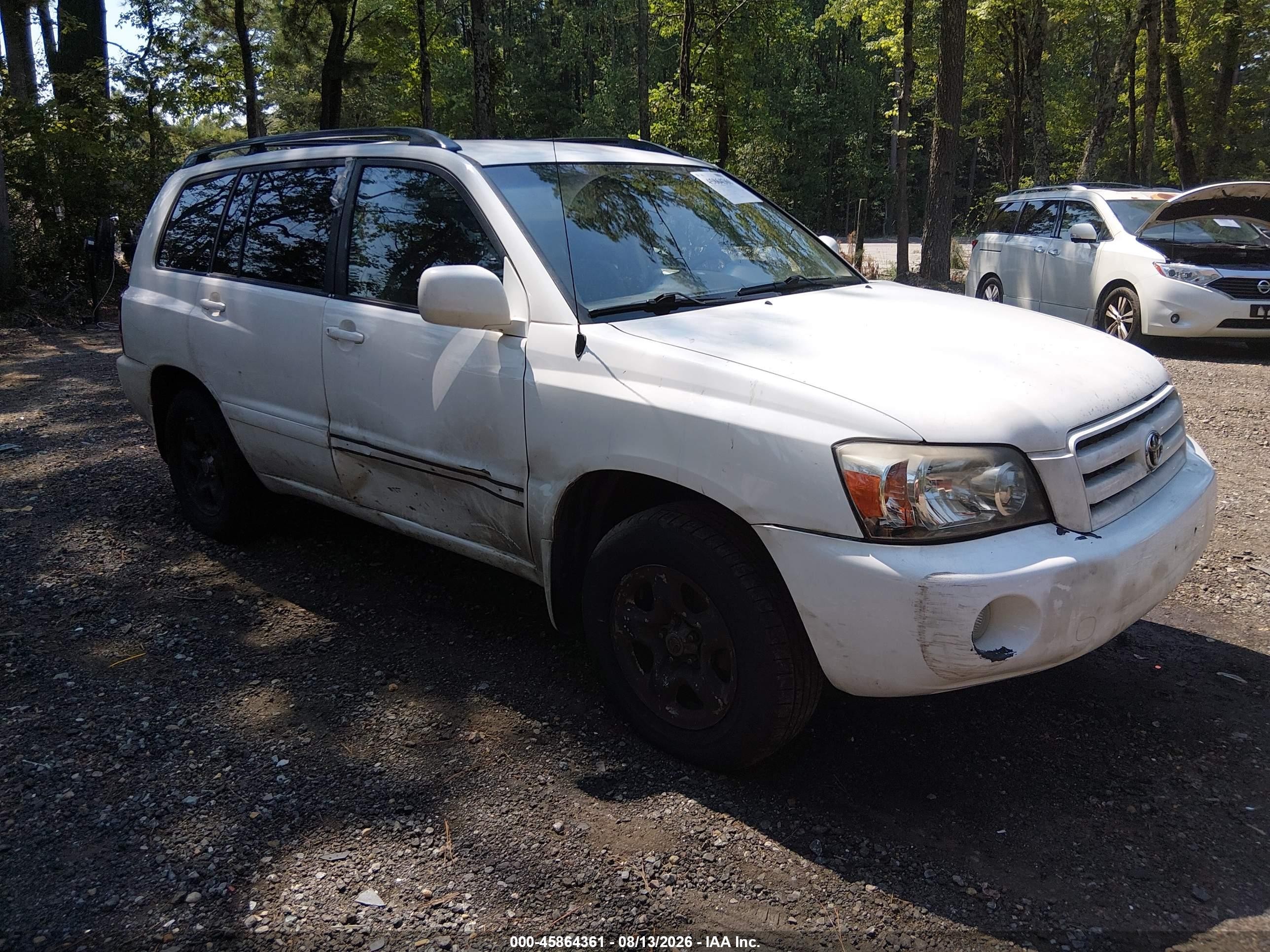2005 Toyota Highlander, VIN JTEGD21A750109760 — Normal wear