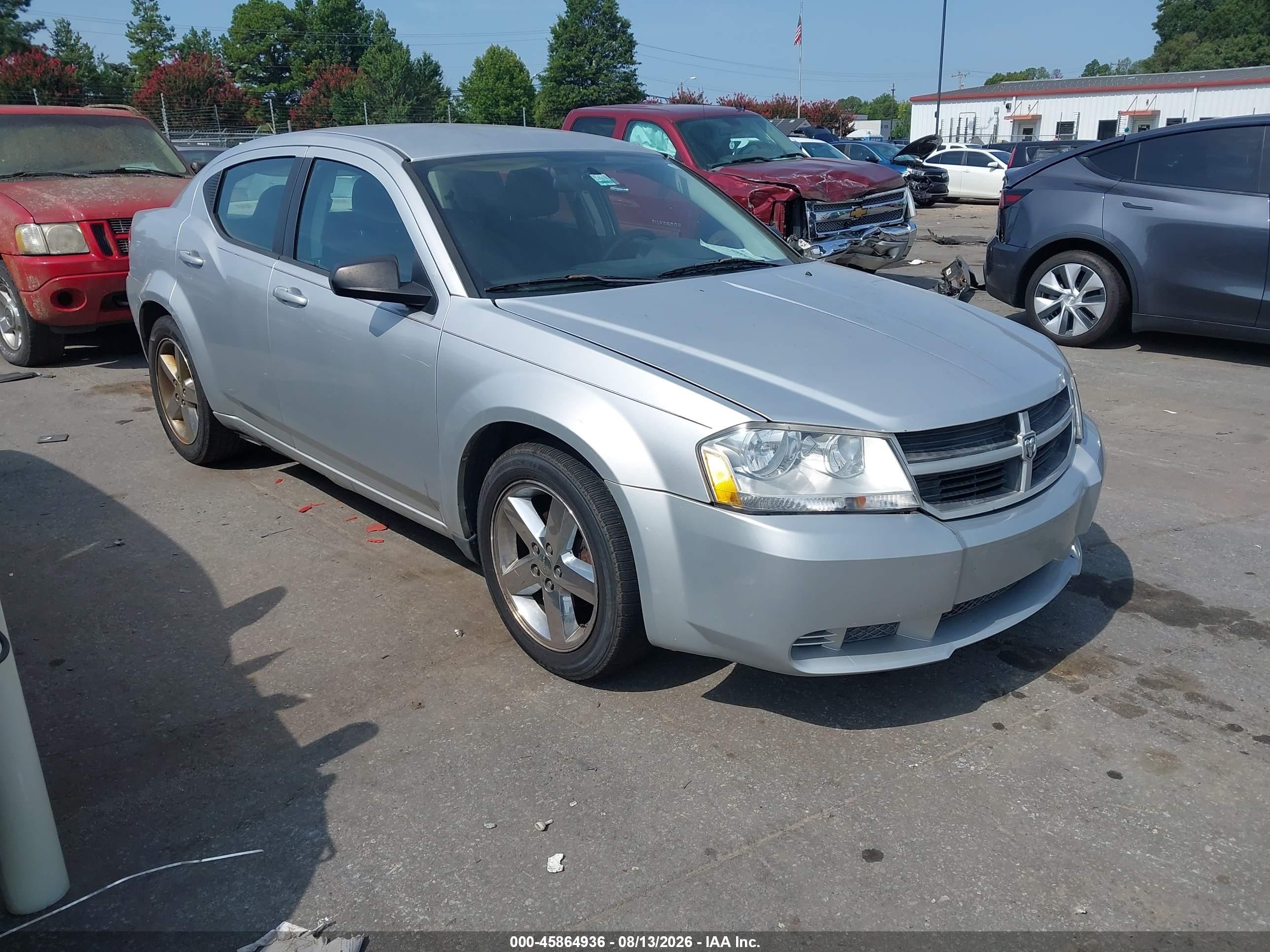 2010 Dodge Avenger SXT, VIN 1B3CC4FBXAN174748 — Side