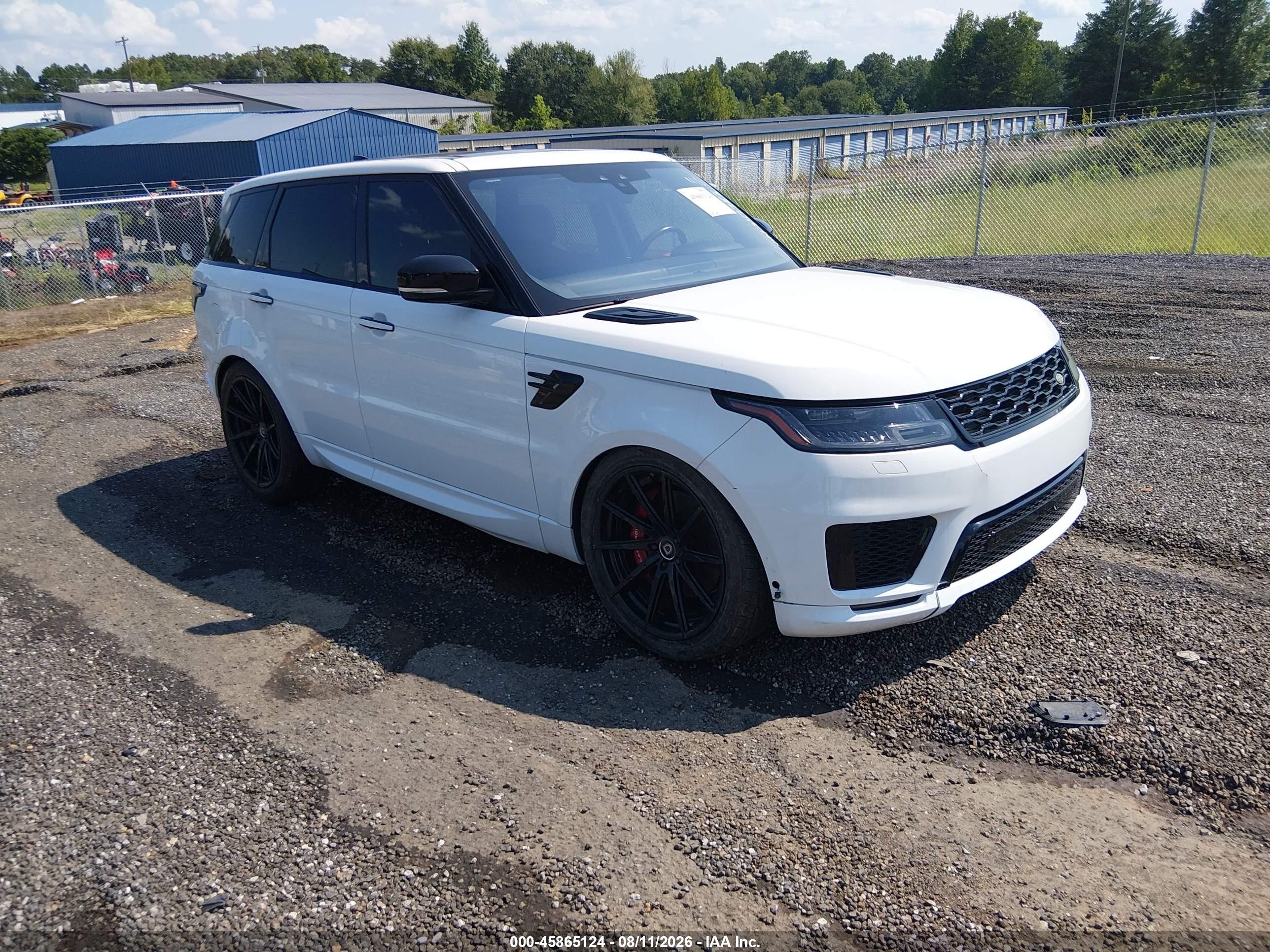 2019 Land Rover Range Rover Sport HSE Dynamic, VIN SALWV2SV8KA847788 — Не указано