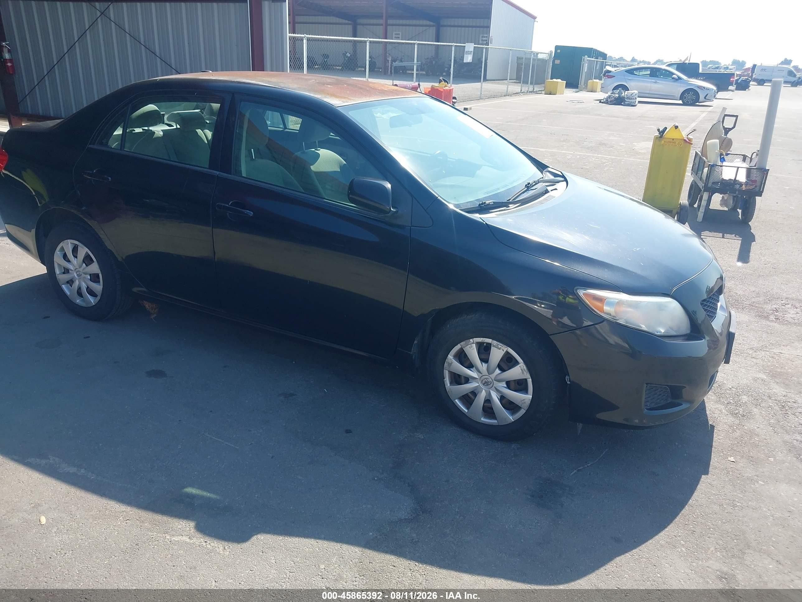 2009 Toyota Corolla S, VIN 1NXBU40E99Z066208 — Normal wear