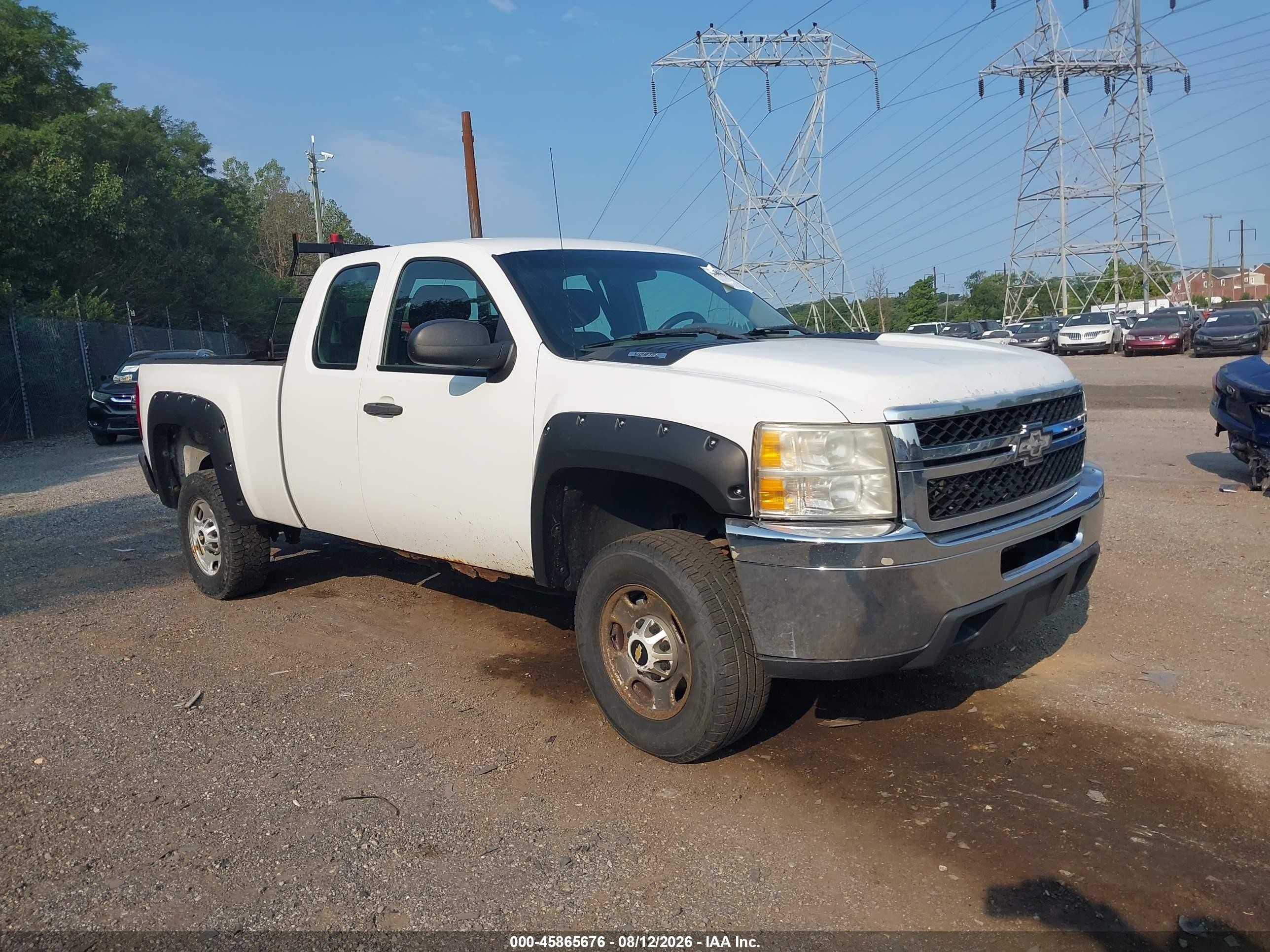 2011 Chevrolet Silverado 2500HD Work Truck, VIN 1GC2KVCG5BZ193978 — Normal wear