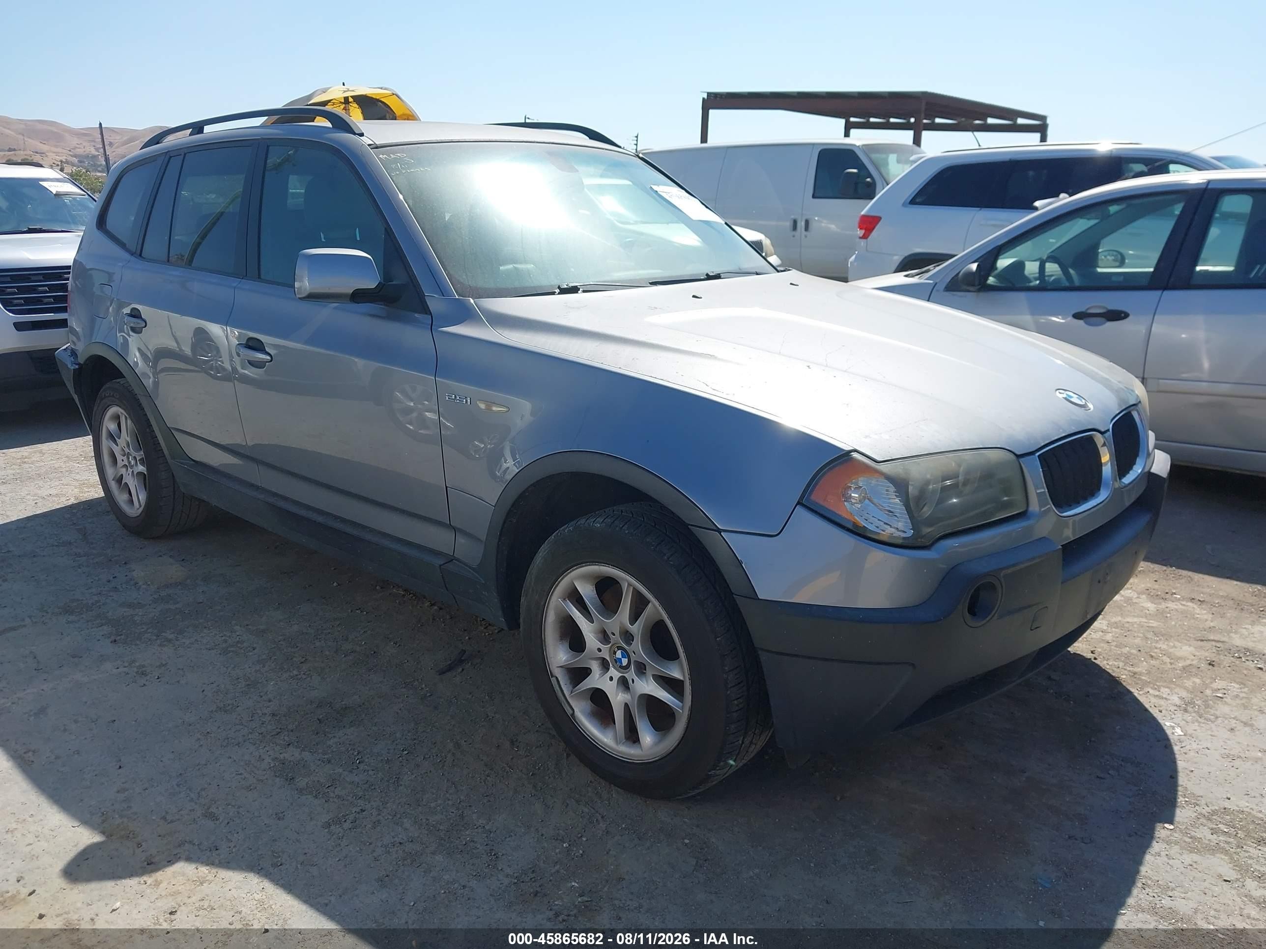 2004 BMW X3 2.5i, VIN WBXPA73494WB29978 — Обычный износ