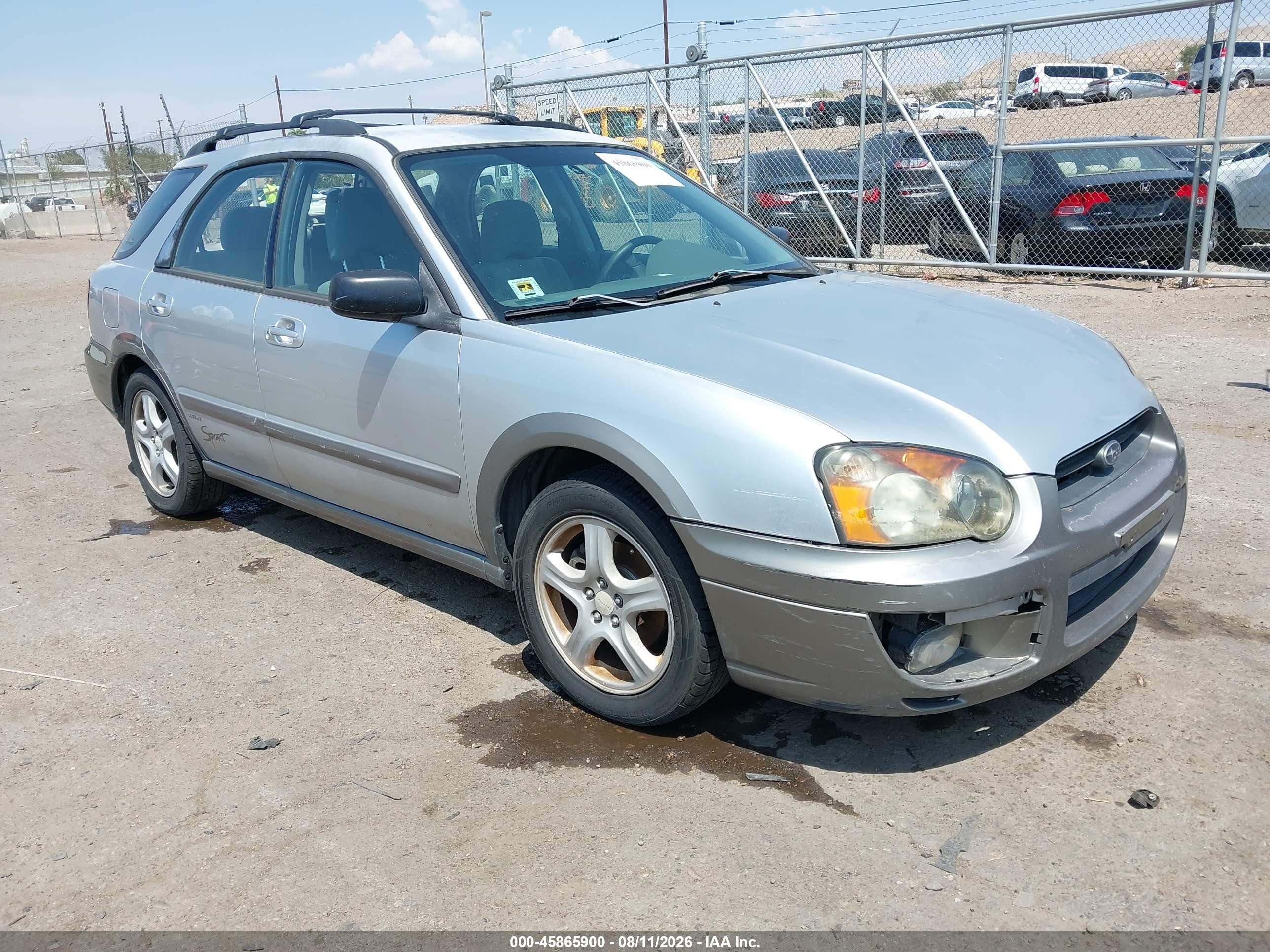 2004 Subaru Impreza Outback Special Sports, VIN JF1GG68574H812860 — Обычный износ