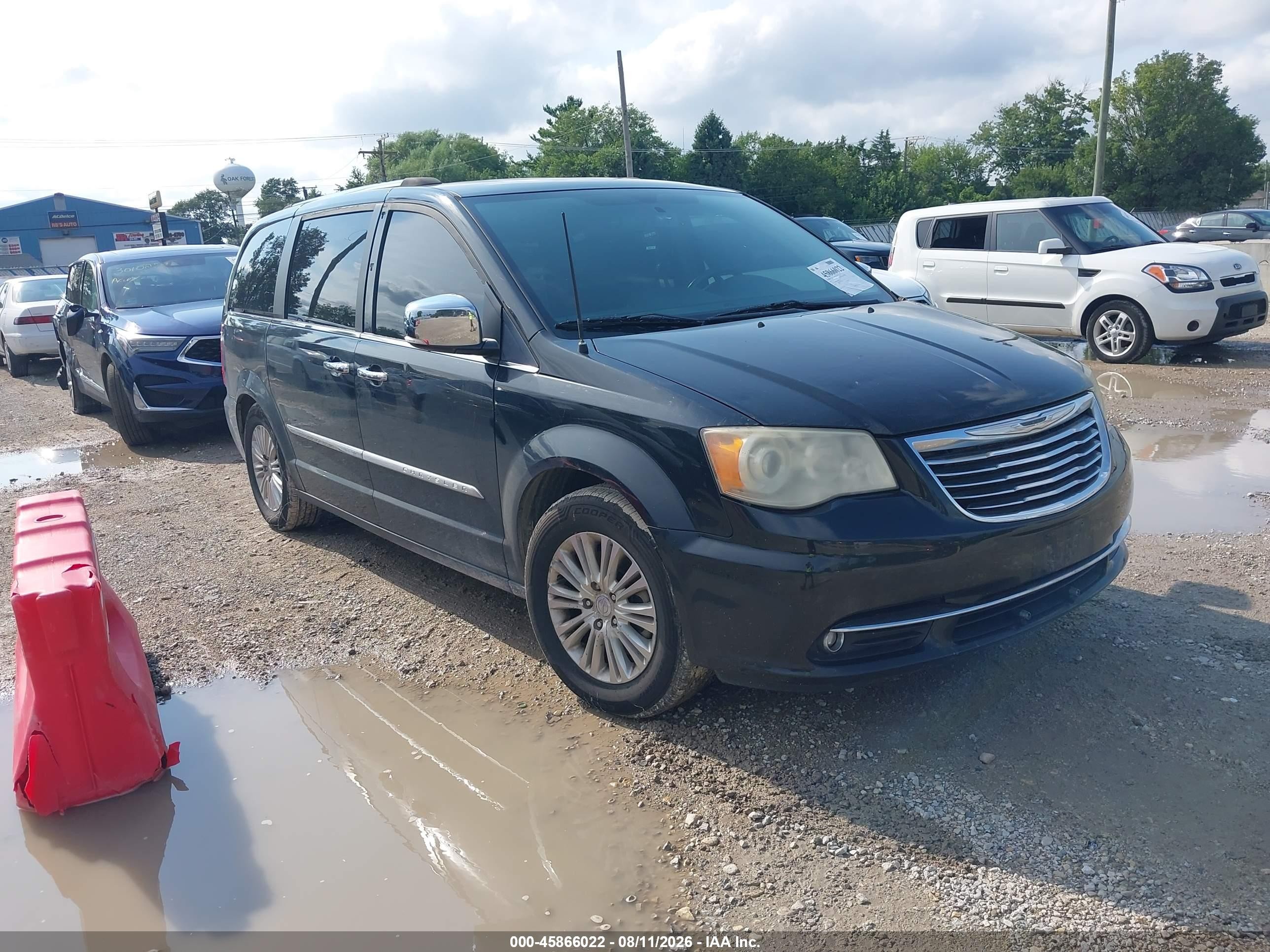2013 Chrysler Town & Country Limited, VIN 2C4RC1GG2DR676985 — Обычный износ