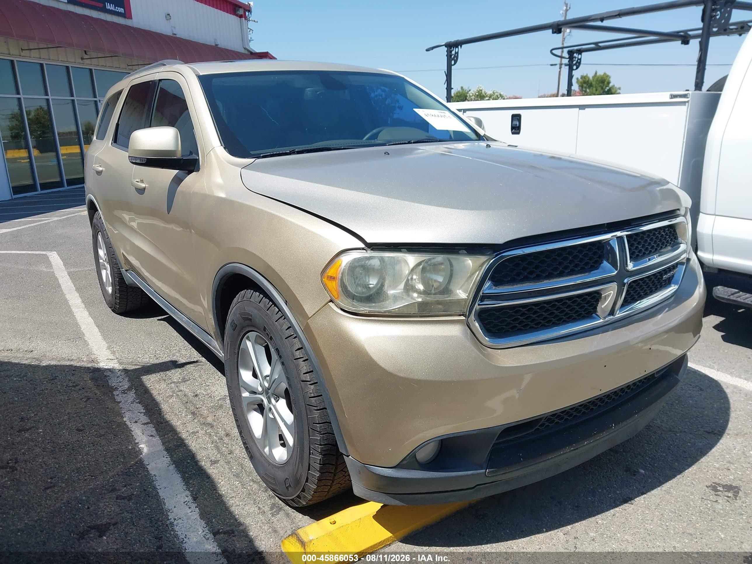 2011 Dodge Durango Crew, VIN 1D4RE4GG2BC742360 — Rear end