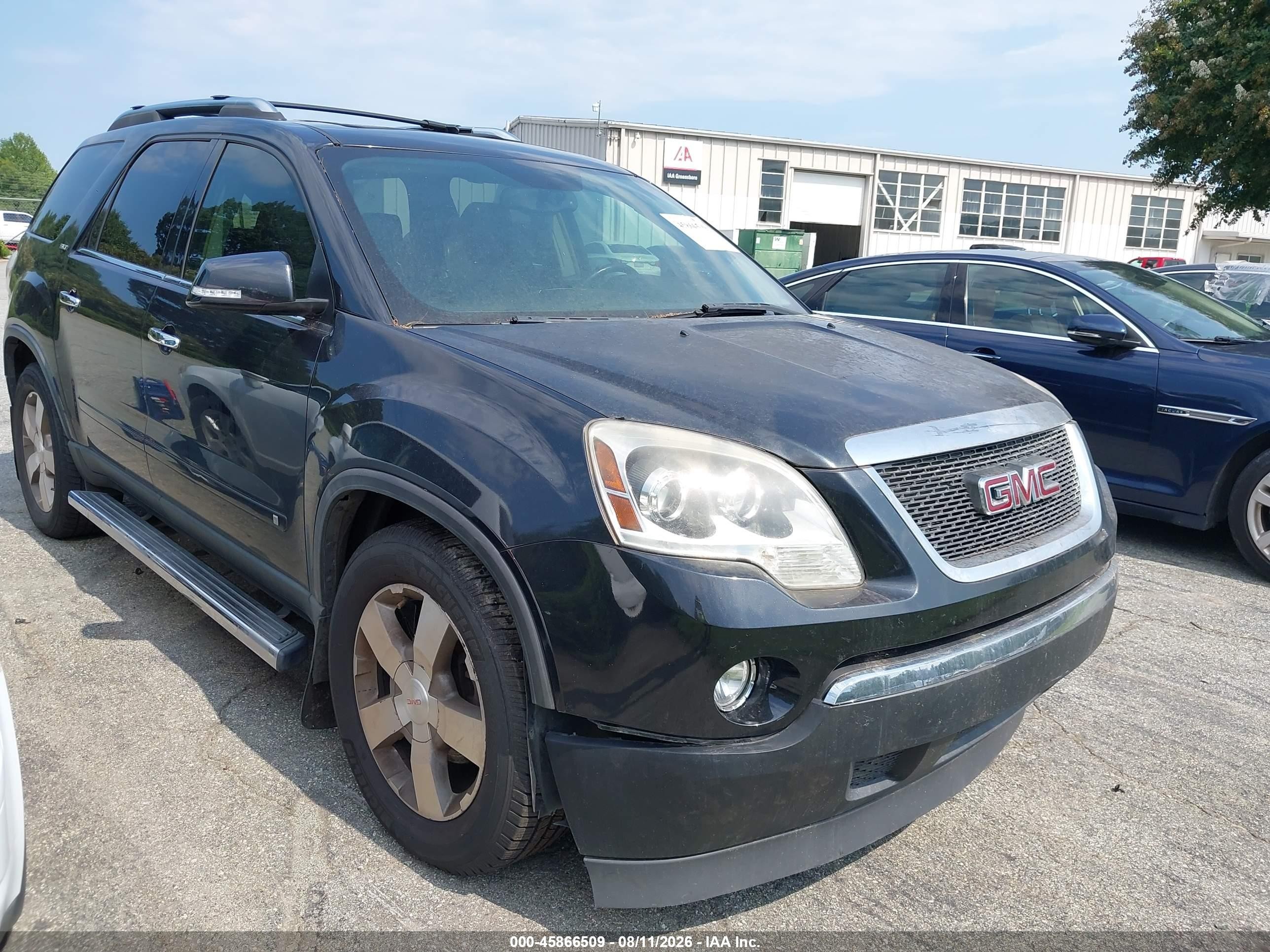 2009 GMC Acadia SLT2, VIN 1GKEV33D19J120103 — Normal wear