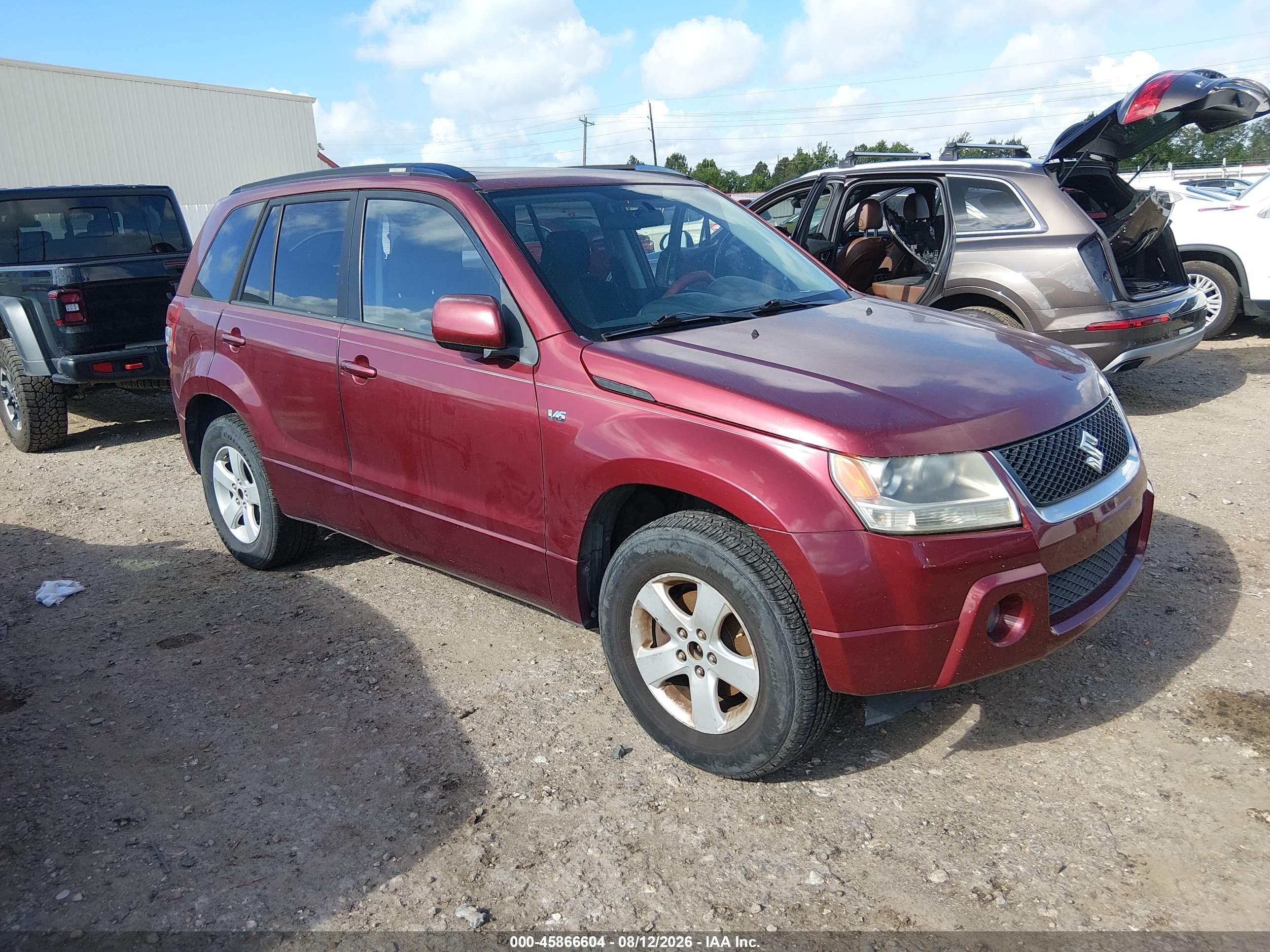 2008 Suzuki Grand Vitara XSport, VIN JS3TE944084103943 — Normal wear