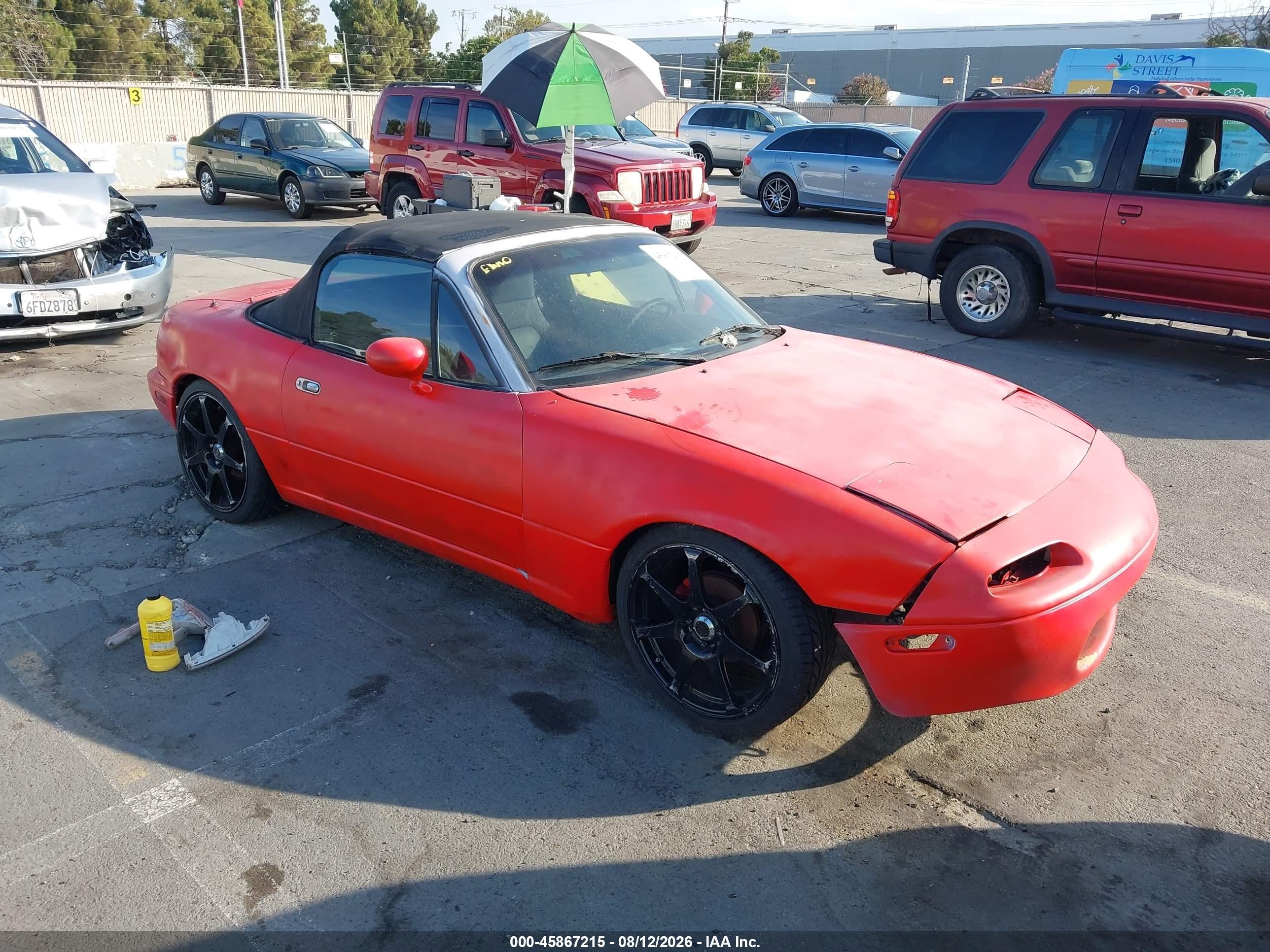 1990 Mazda MX-5 Miata, VIN JM1NA3515L0135145 — Normal wear