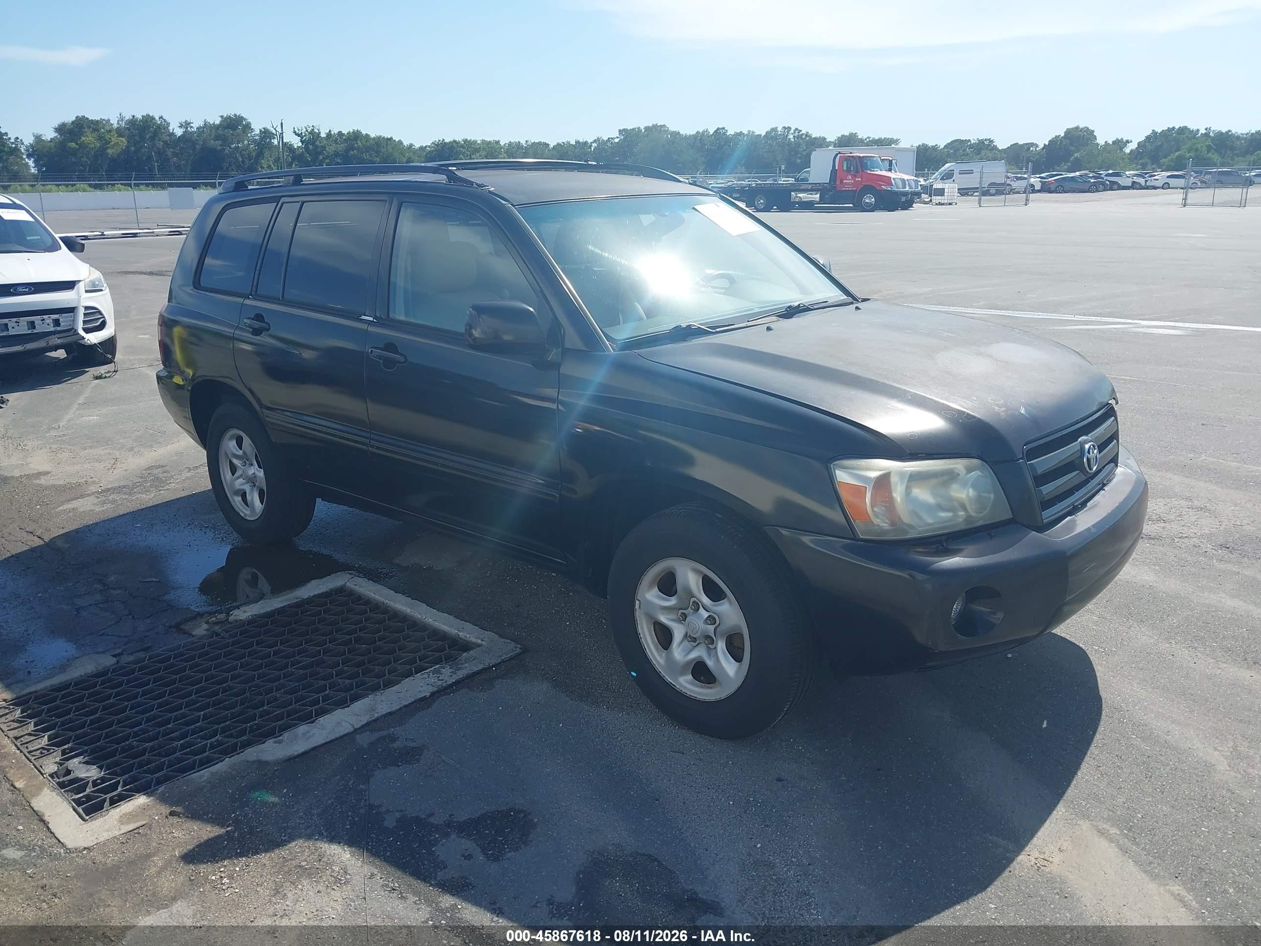 2006 Toyota Highlander, VIN JTEGD21A960134919 — Normal wear