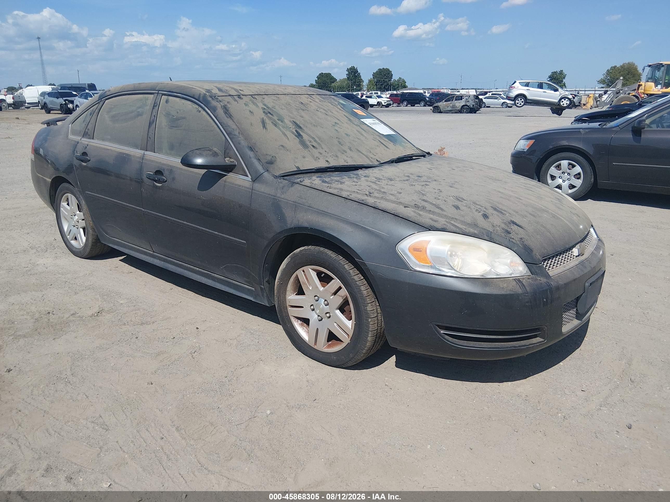 2013 Chevrolet Impala LT, VIN 2G1WG5E39D1115897 — Normal wear