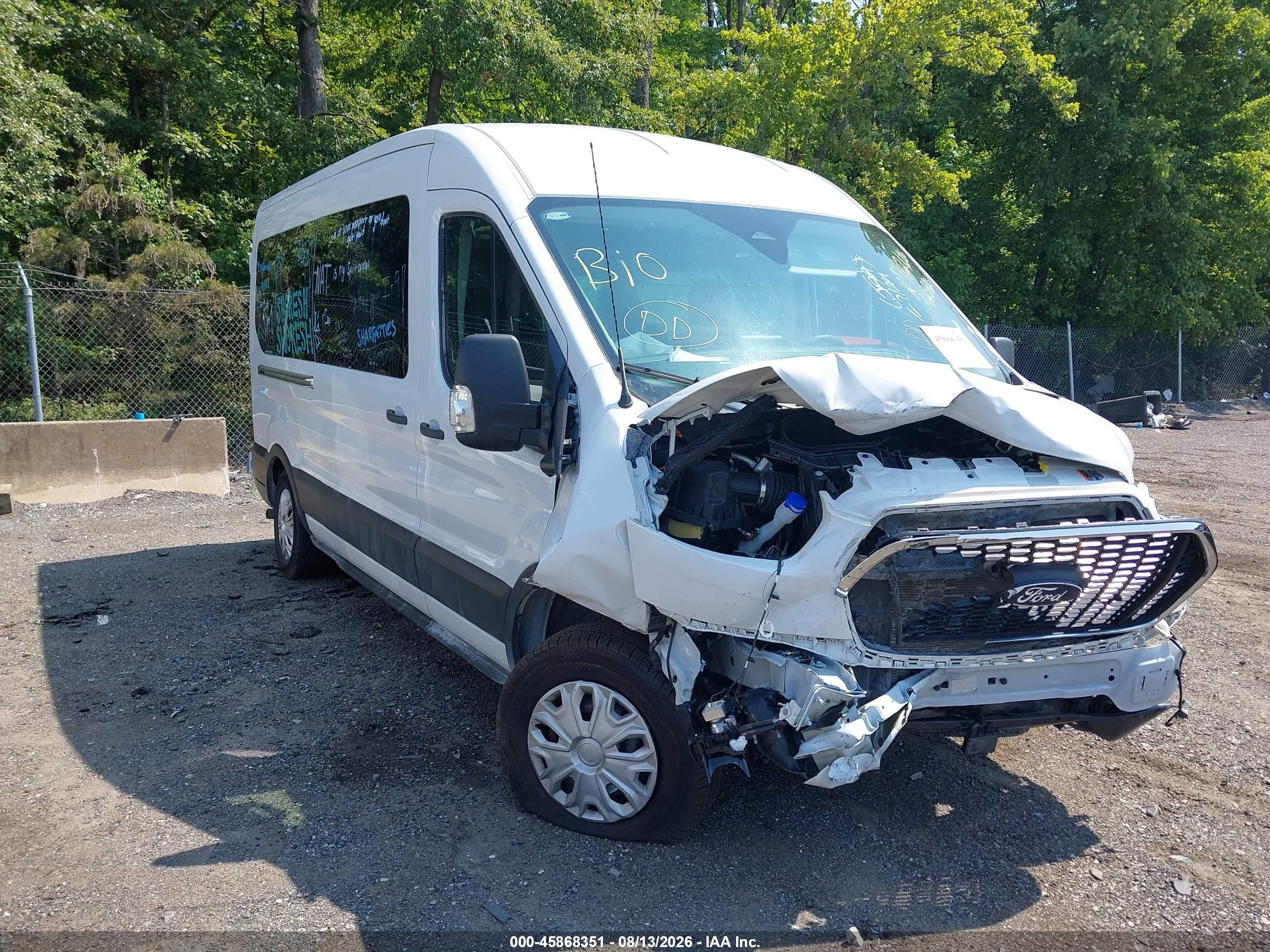 2026 Ford Transit Passenger XLT, VIN 1FBAX2C8XTKA28303 — Биологическое загрязнение