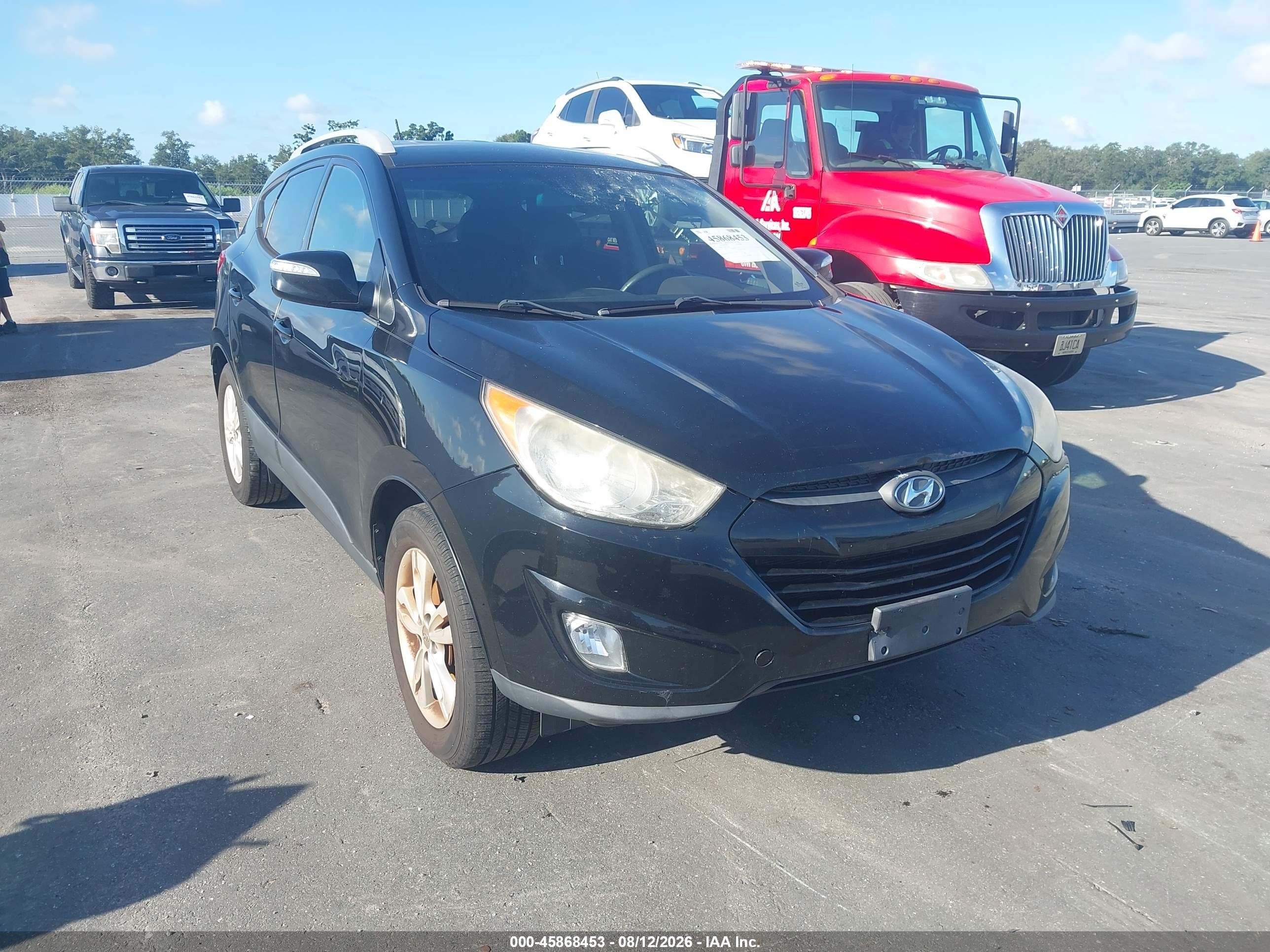 2013 Hyundai Tucson Limited, VIN KM8JU3AC4DU757657 — Normal wear