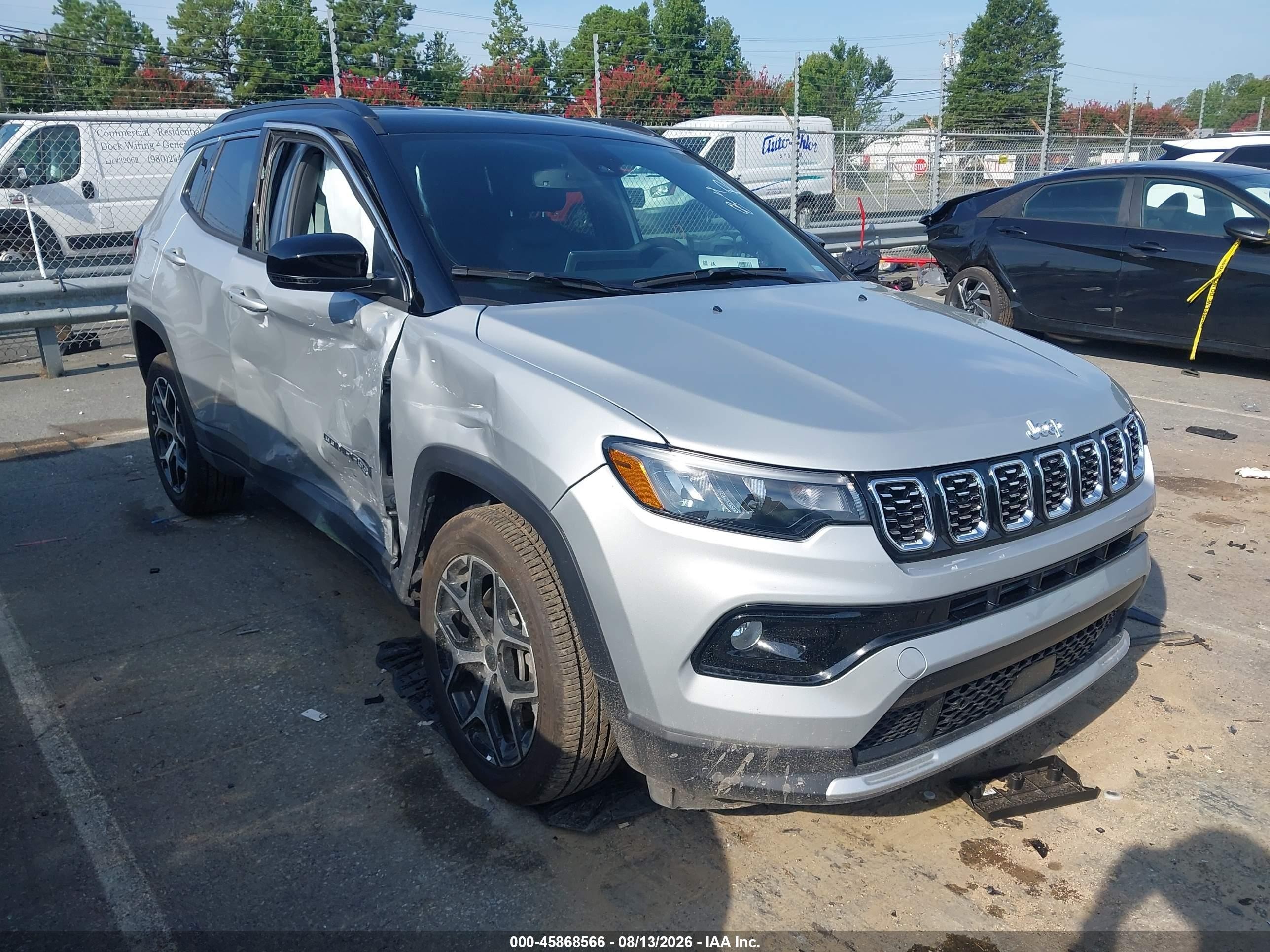 2026 Jeep Compass Limited, VIN 3C4NJDCN4TT196260 — Side