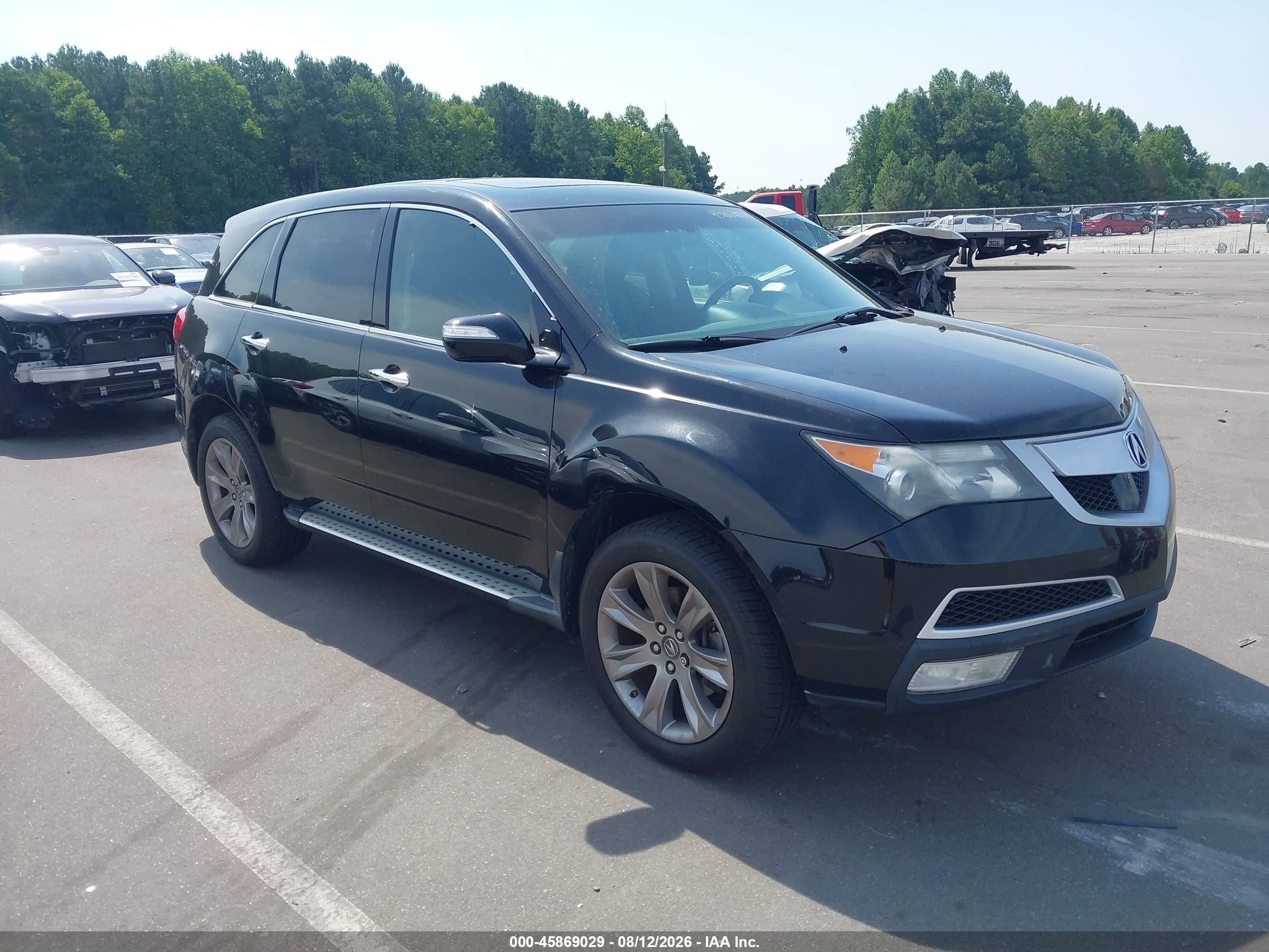 2012 Acura MDX Advance, VIN 2HNYD2H64CH514410 — Normal wear