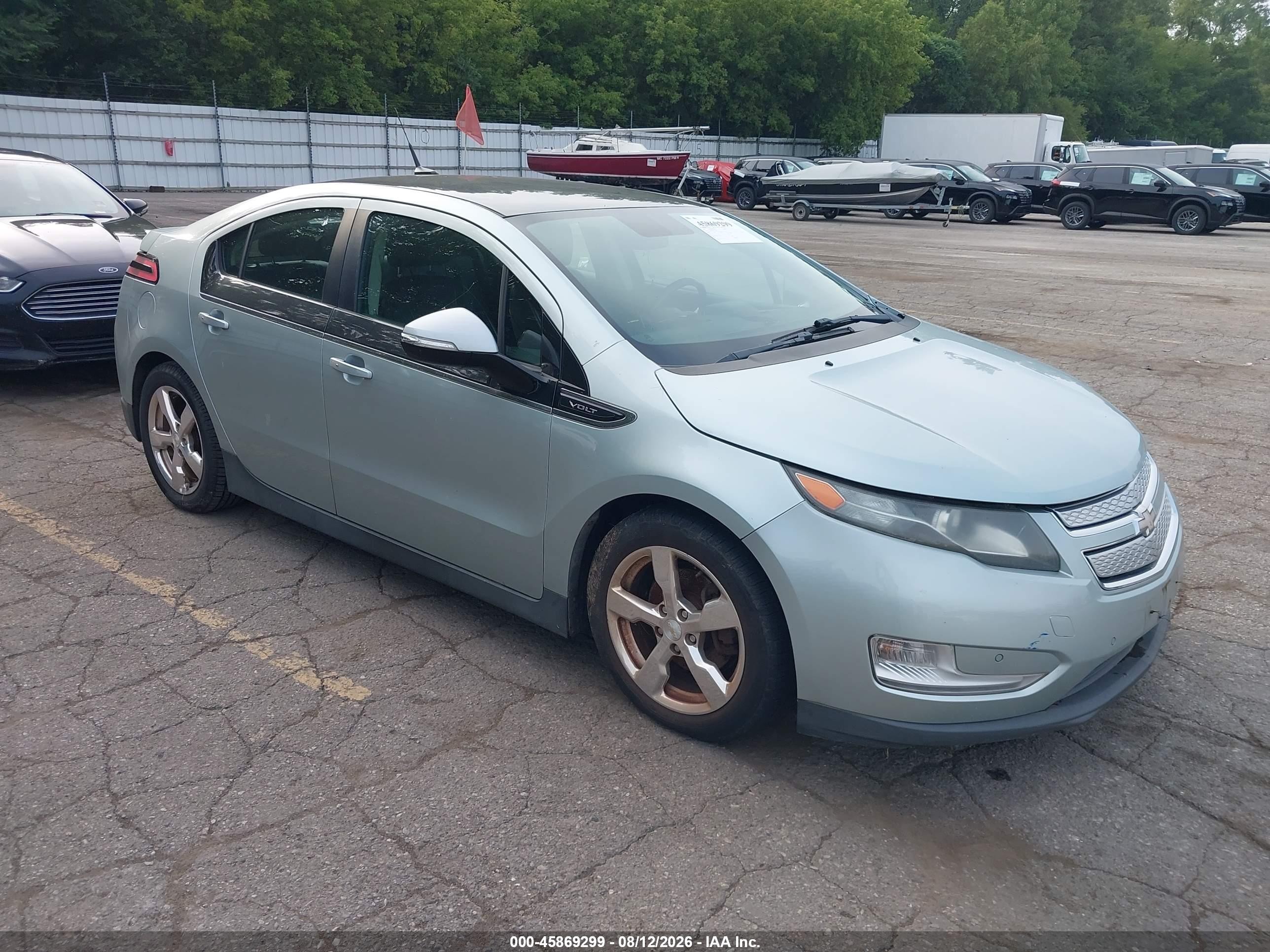2012 Chevrolet Volt, VIN 1G1RD6E40CU101281 — Normal wear