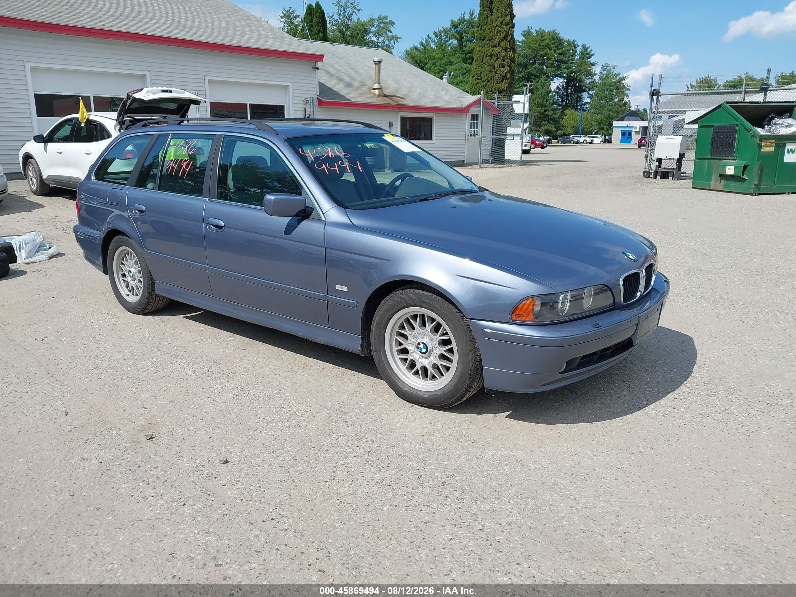 2001 BMW 5 Series 525i, VIN WBADS43421GD85121 — Обычный износ