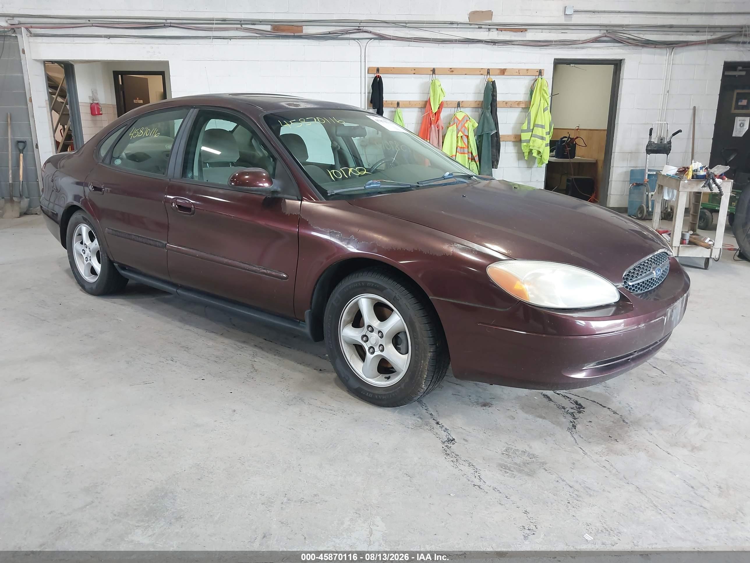 2001 Ford Taurus SES, VIN 1FAFP55U91A165223 — По всему кузову