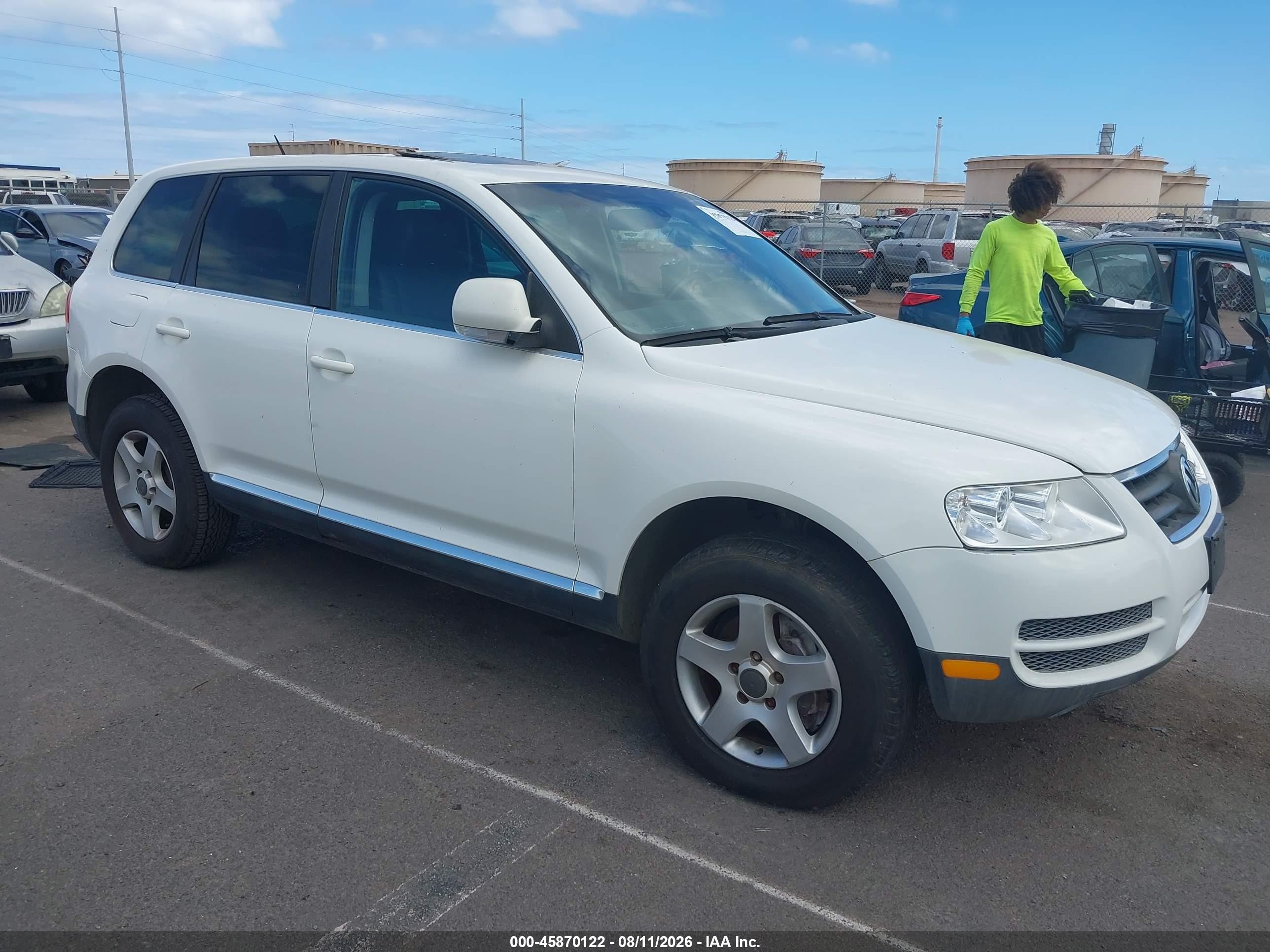 2006 Volkswagen Touareg 3.2L V6, VIN WVGZG77L96D013385 — Обычный износ