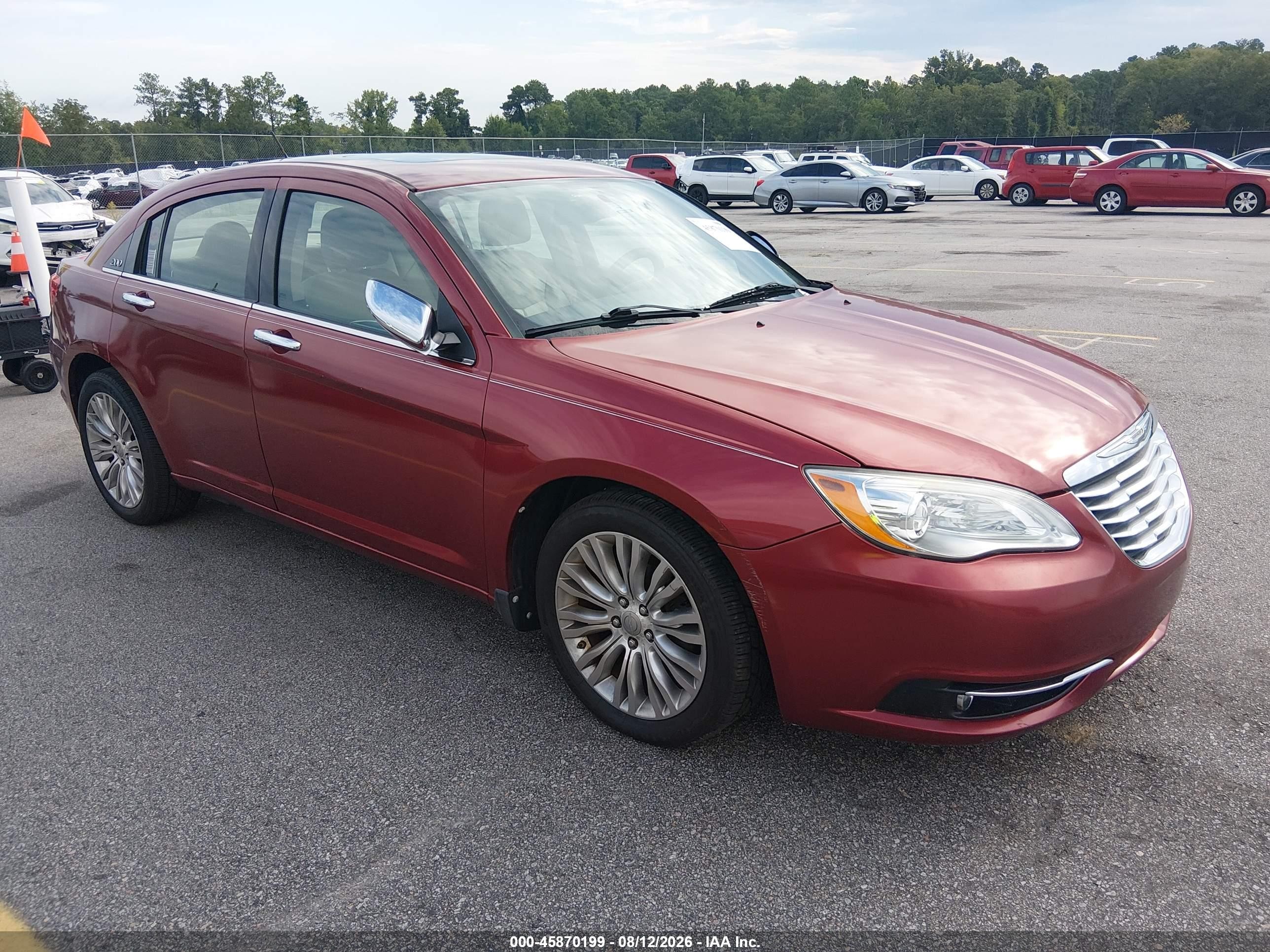 2012 Chrysler 200 Limited, VIN 1C3CCBCGXCN139945 — Обычный износ