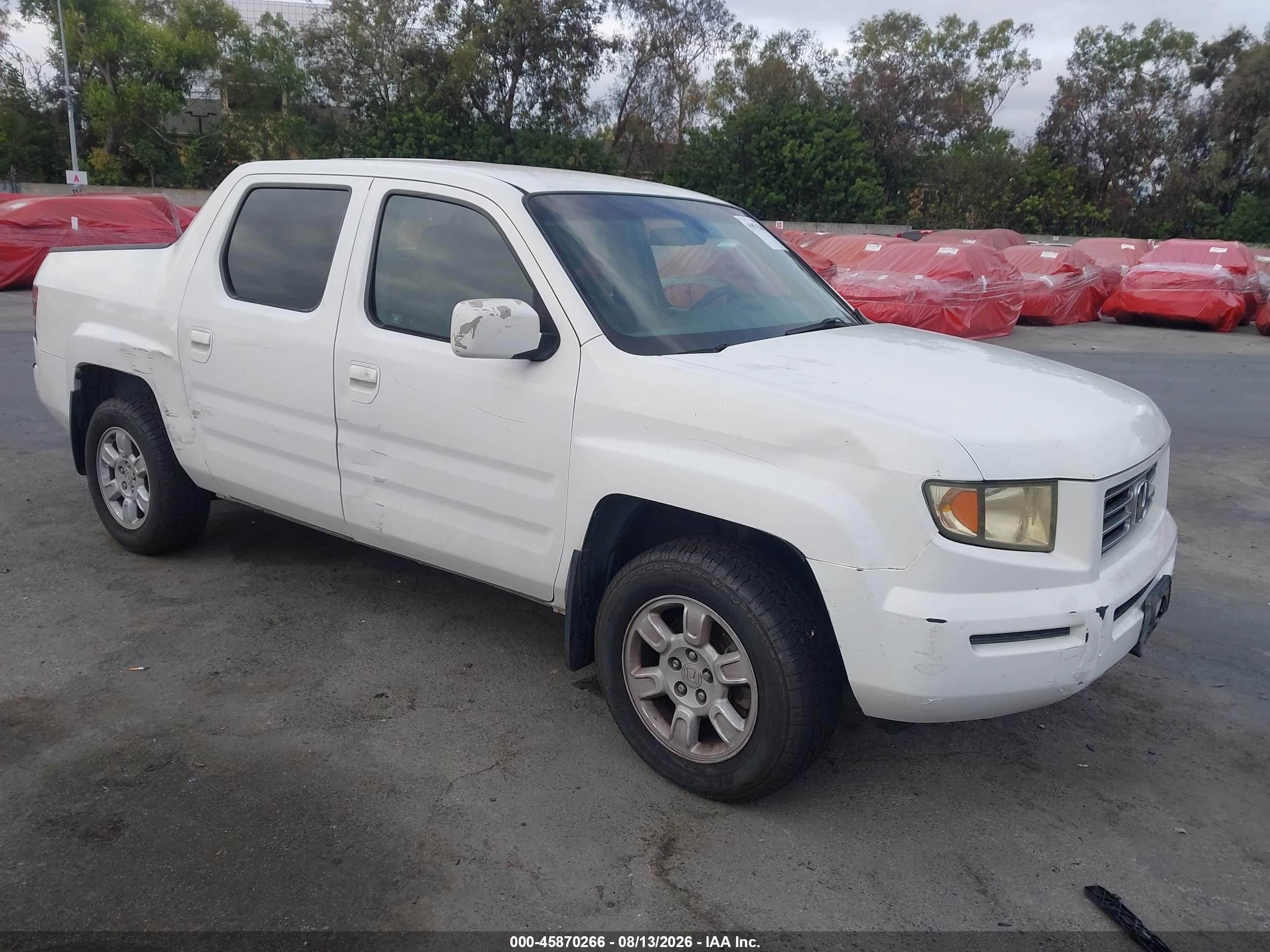 2006 Honda Ridgeline RTS, VIN 2HJYK16476H559042 — Normal wear