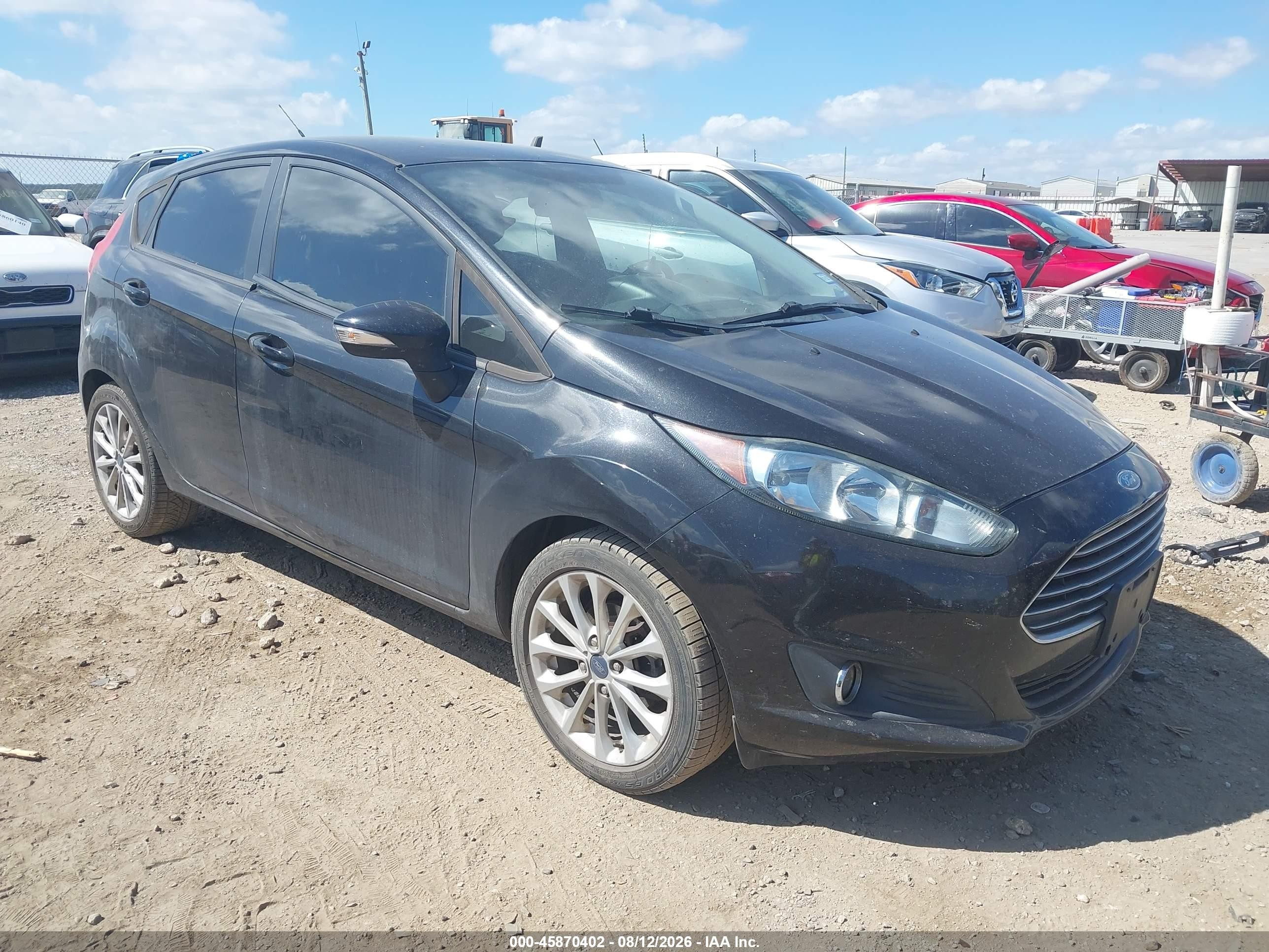 2014 Ford Fiesta SE, VIN 3FADP4EJ0EM103757 — Normal wear