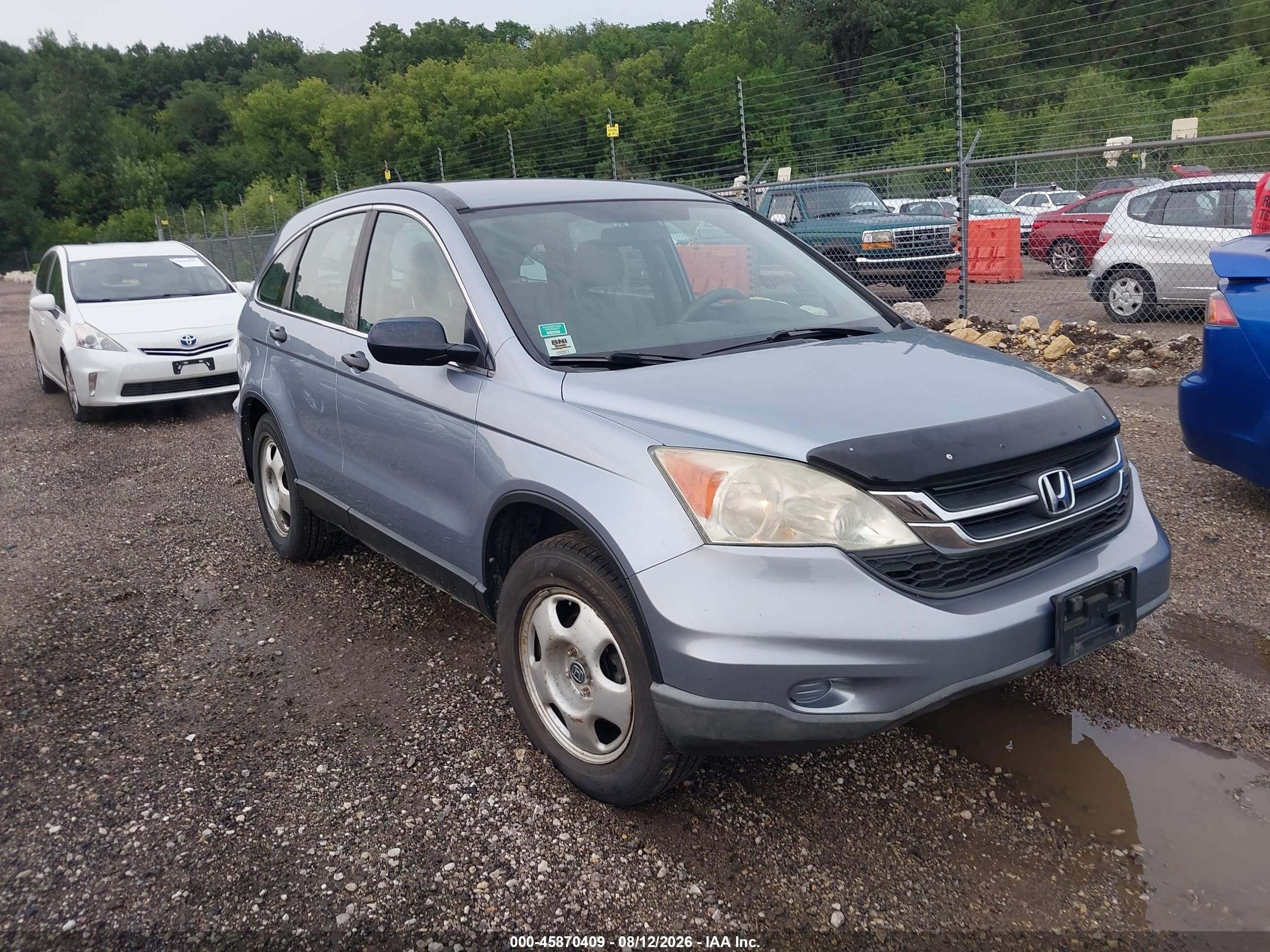 2010 Honda CR-V LX, VIN 5J6RE3H30AL020302 — Normal wear
