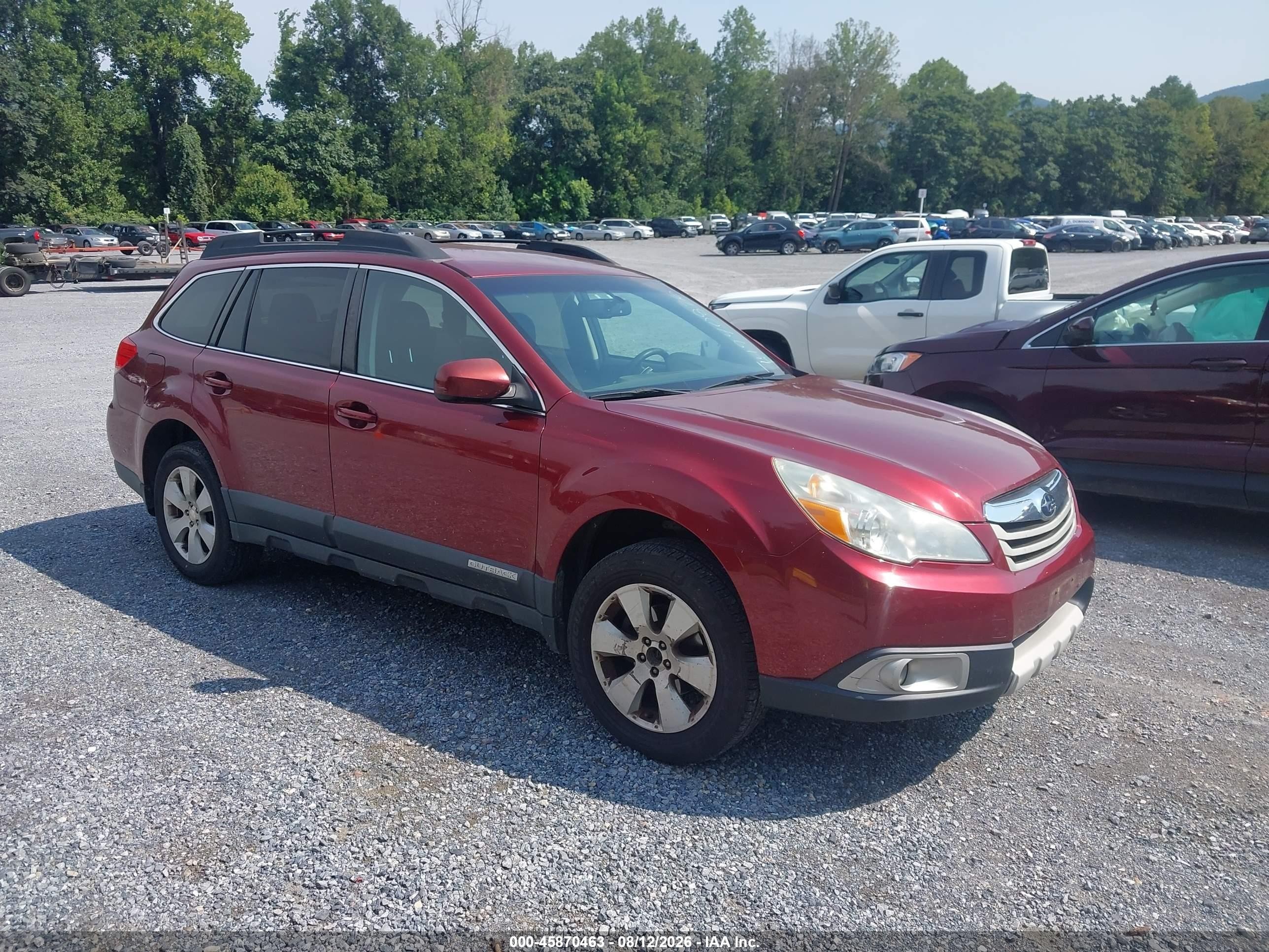 2012 Subaru Outback Prem, VIN 4S4BRCCC8C3264992 — Normal wear