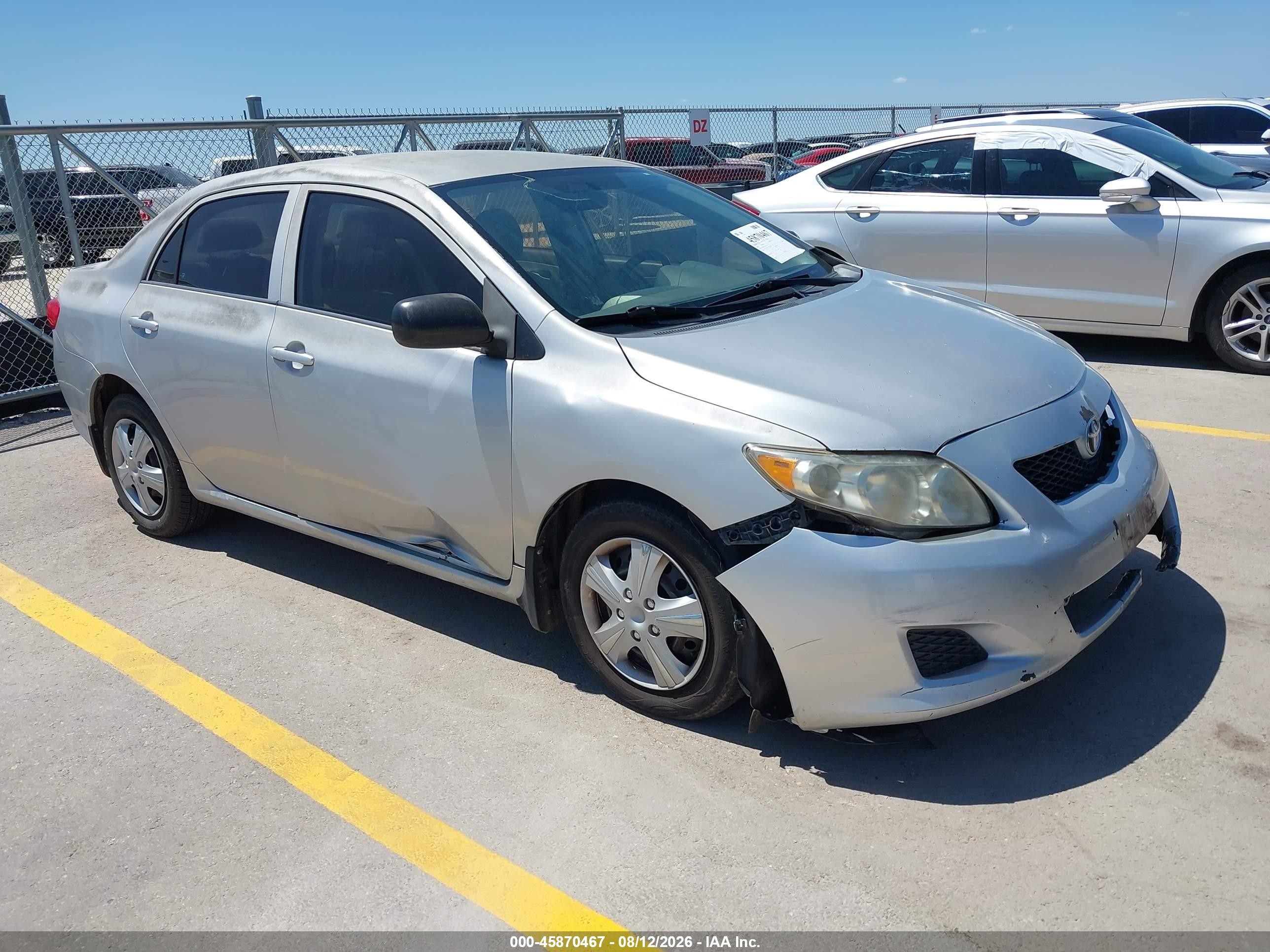 2010 Toyota Corolla LE, VIN 1NXBU4EE1AZ237174 — Normal wear