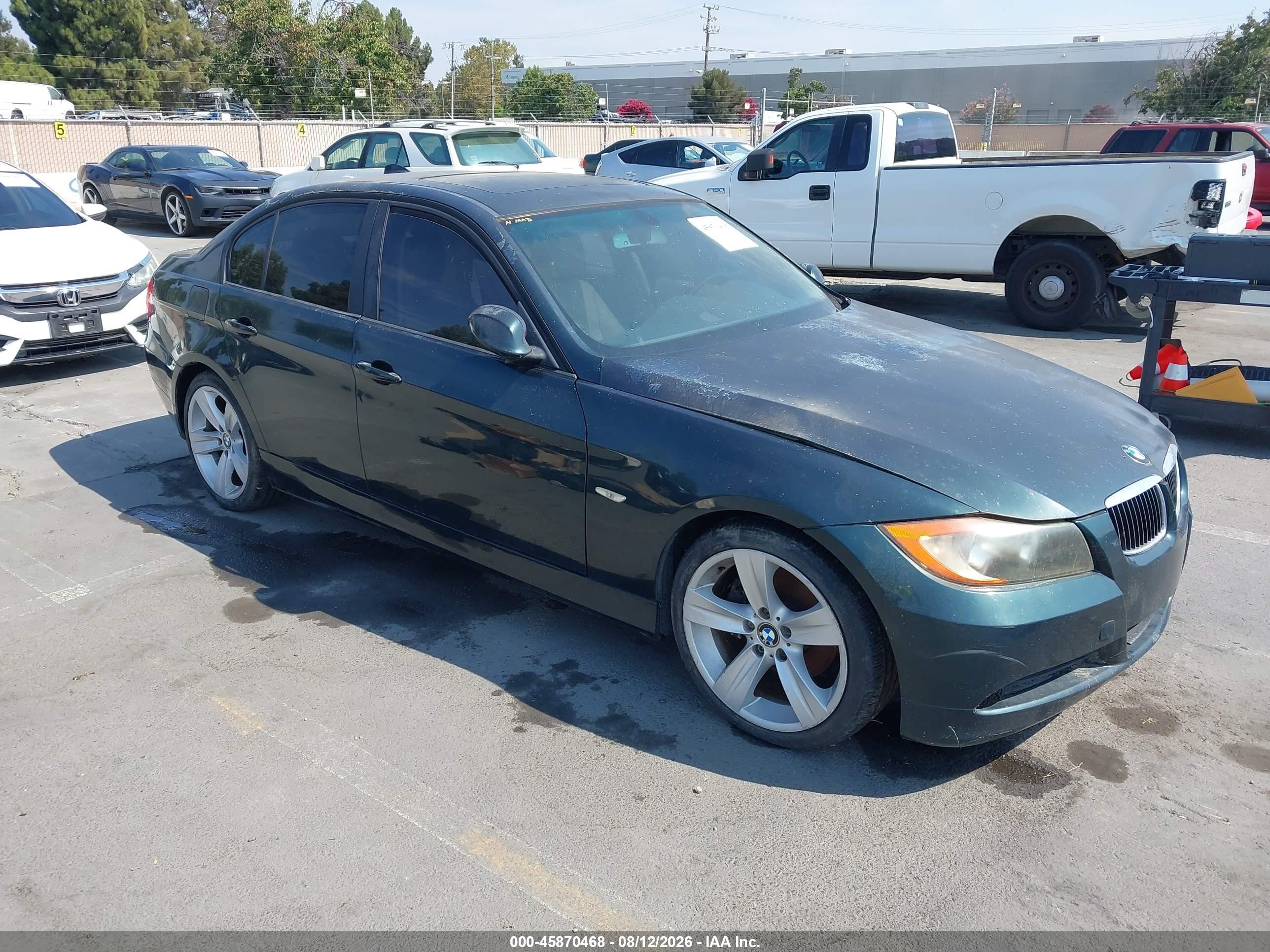 2008 BMW 3 Series 328i, VIN WBAVC53588FZ83789 — Обычный износ