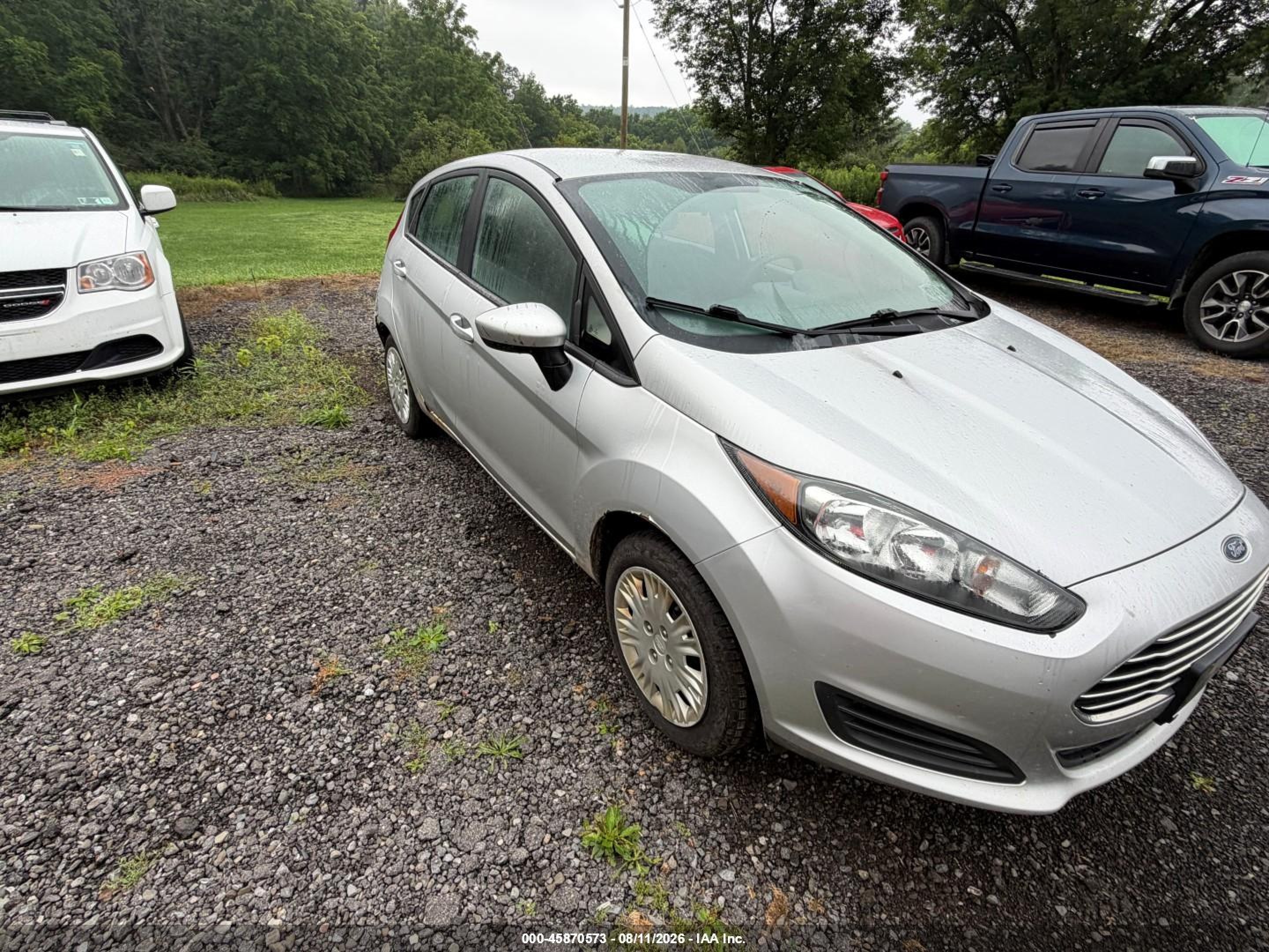 2018 Ford Fiesta S, VIN 3FADP4TJ4JM143272 — Normal wear