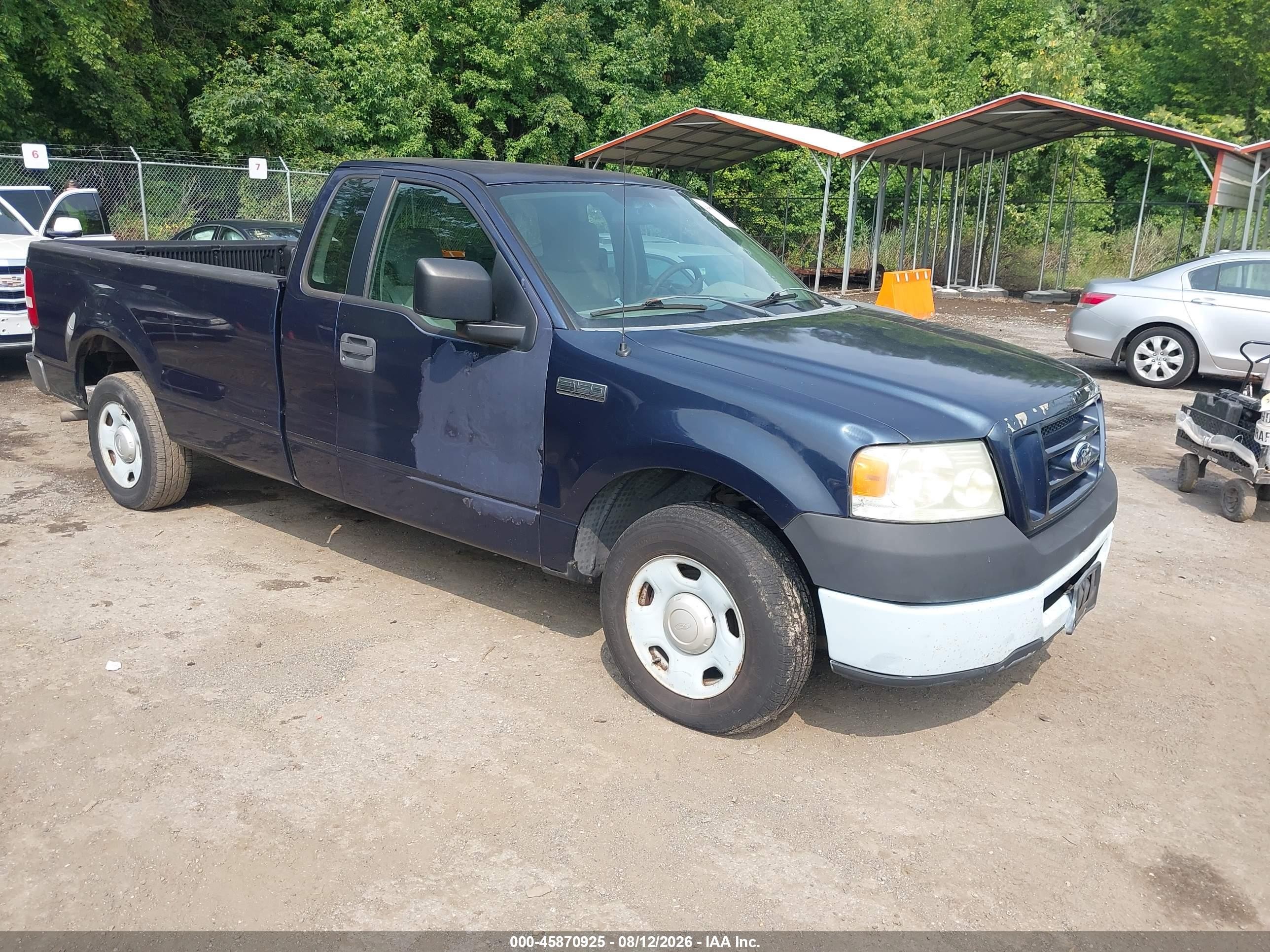 2006 Ford F-150 XL, VIN 1FTPF12V56NB21405 — Обычный износ