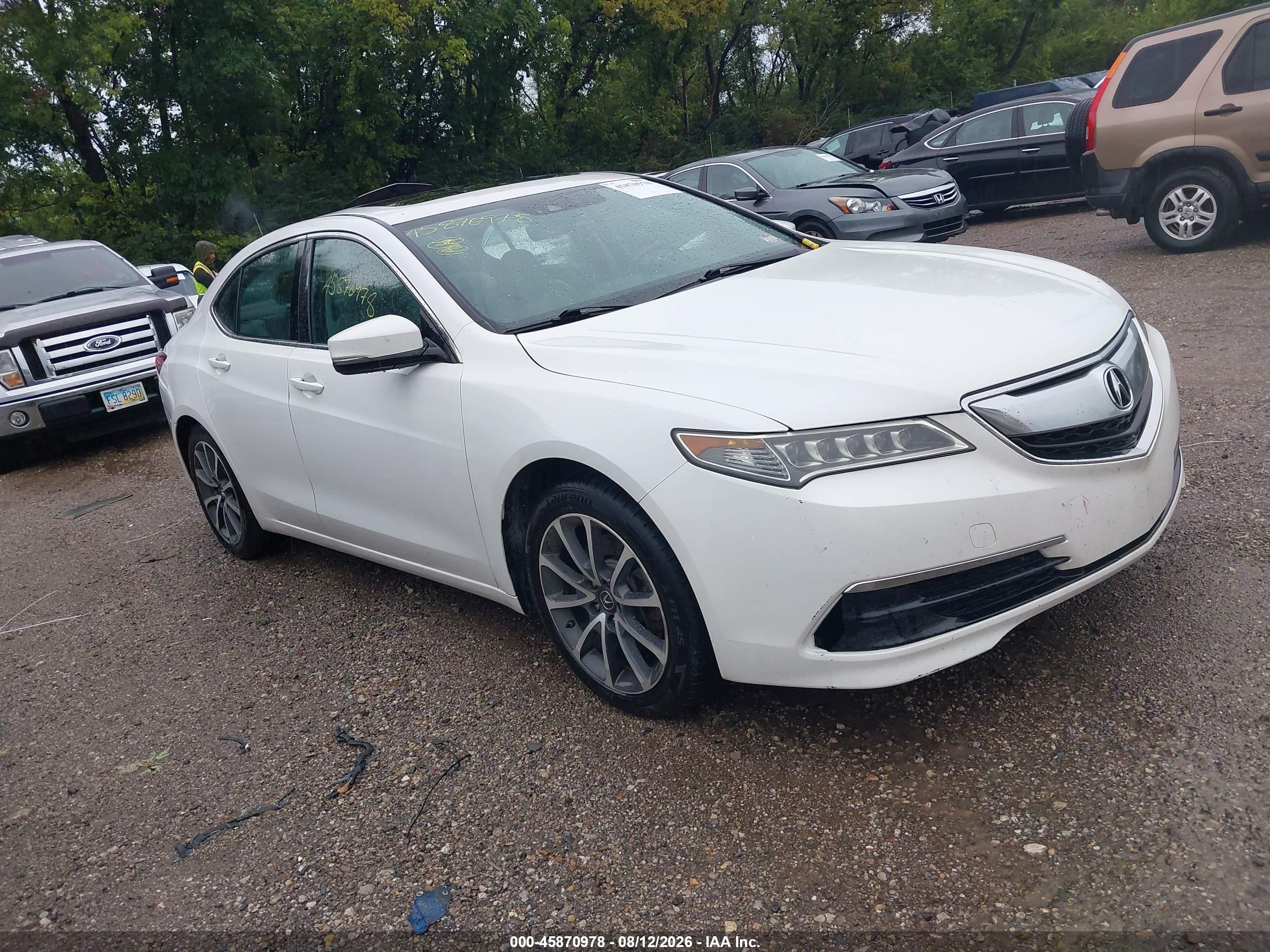 2016 Acura TLX Technology, VIN 19UUB2F52GA003966 — Обычный износ