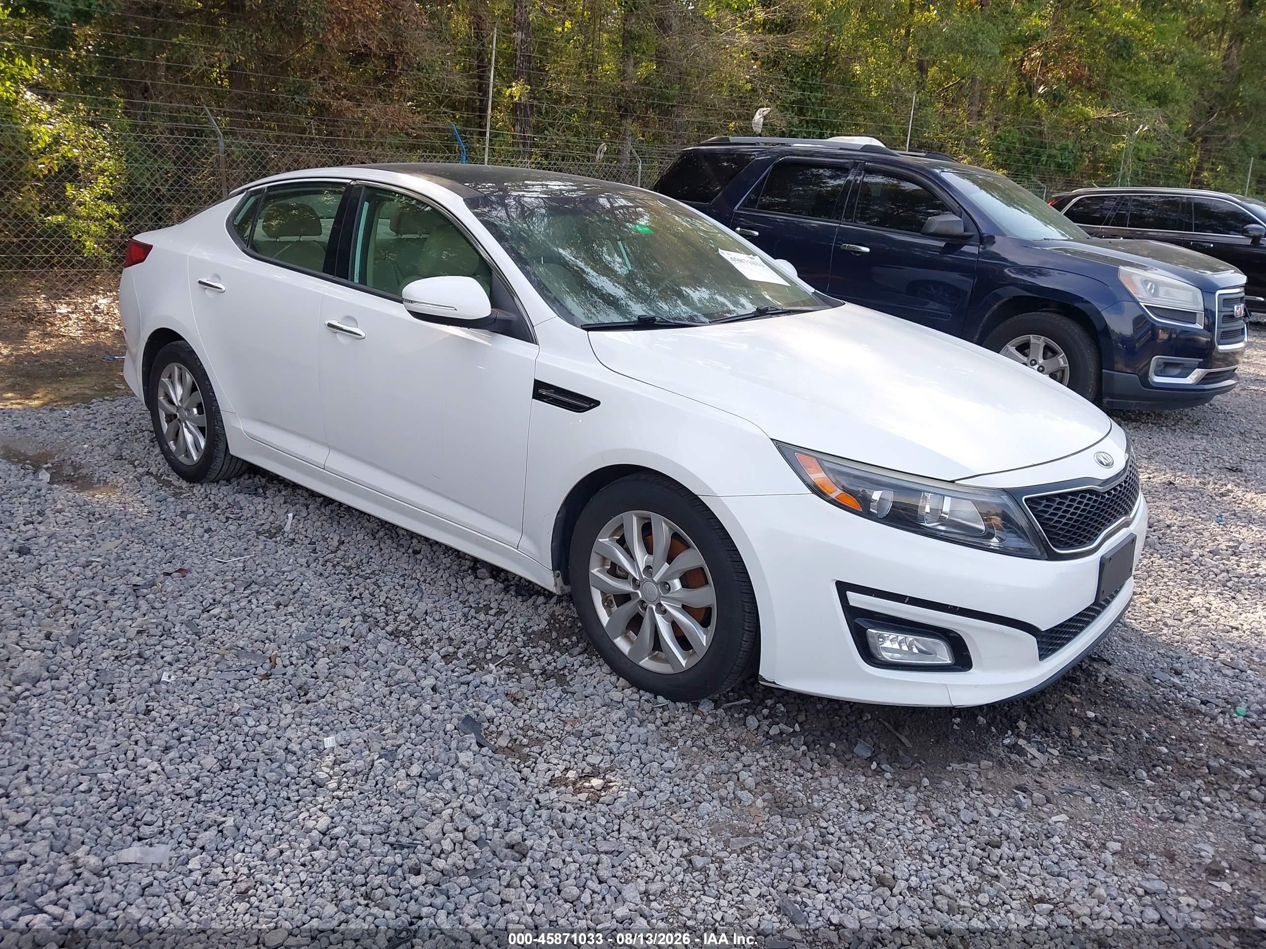 2015 Kia Optima EX, VIN 5XXGN4A71FG433689 — Обычный износ