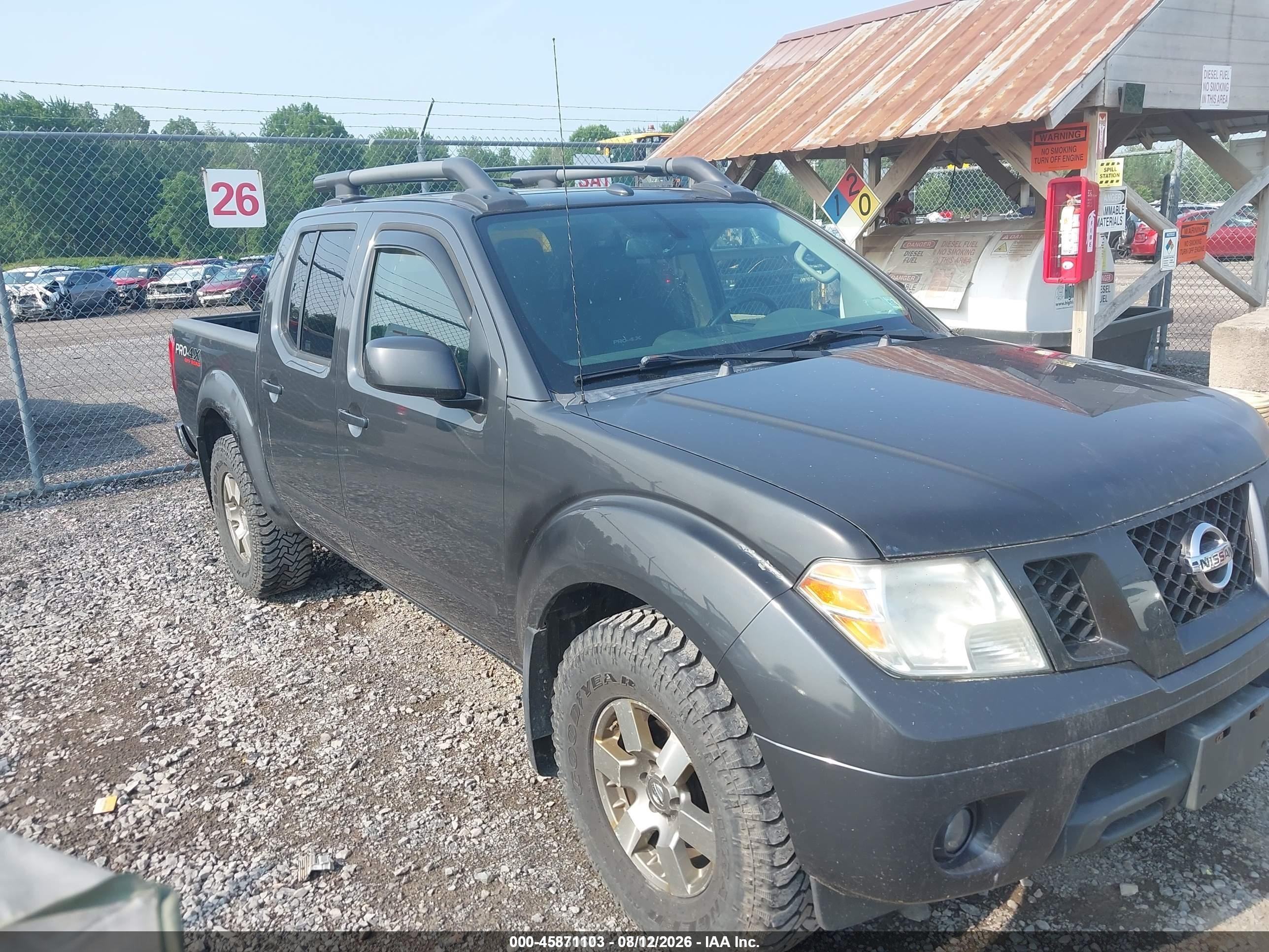 2012 Nissan Frontier SV, VIN 1N6AD0EV5CC428322 — Normal wear