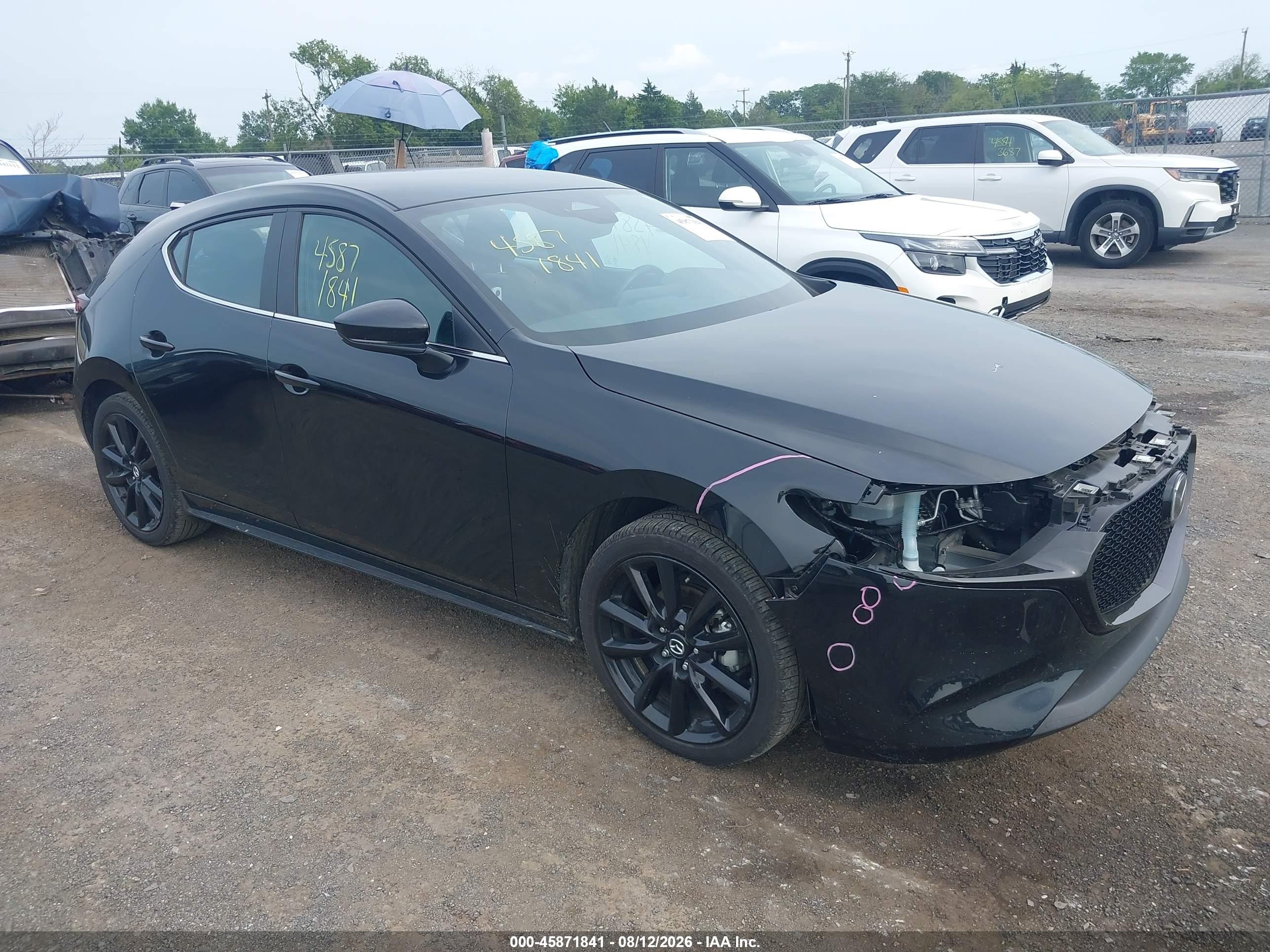 2026 Mazda 3 S Select Sport, VIN JM1BPAKL2T1853953 — Front end