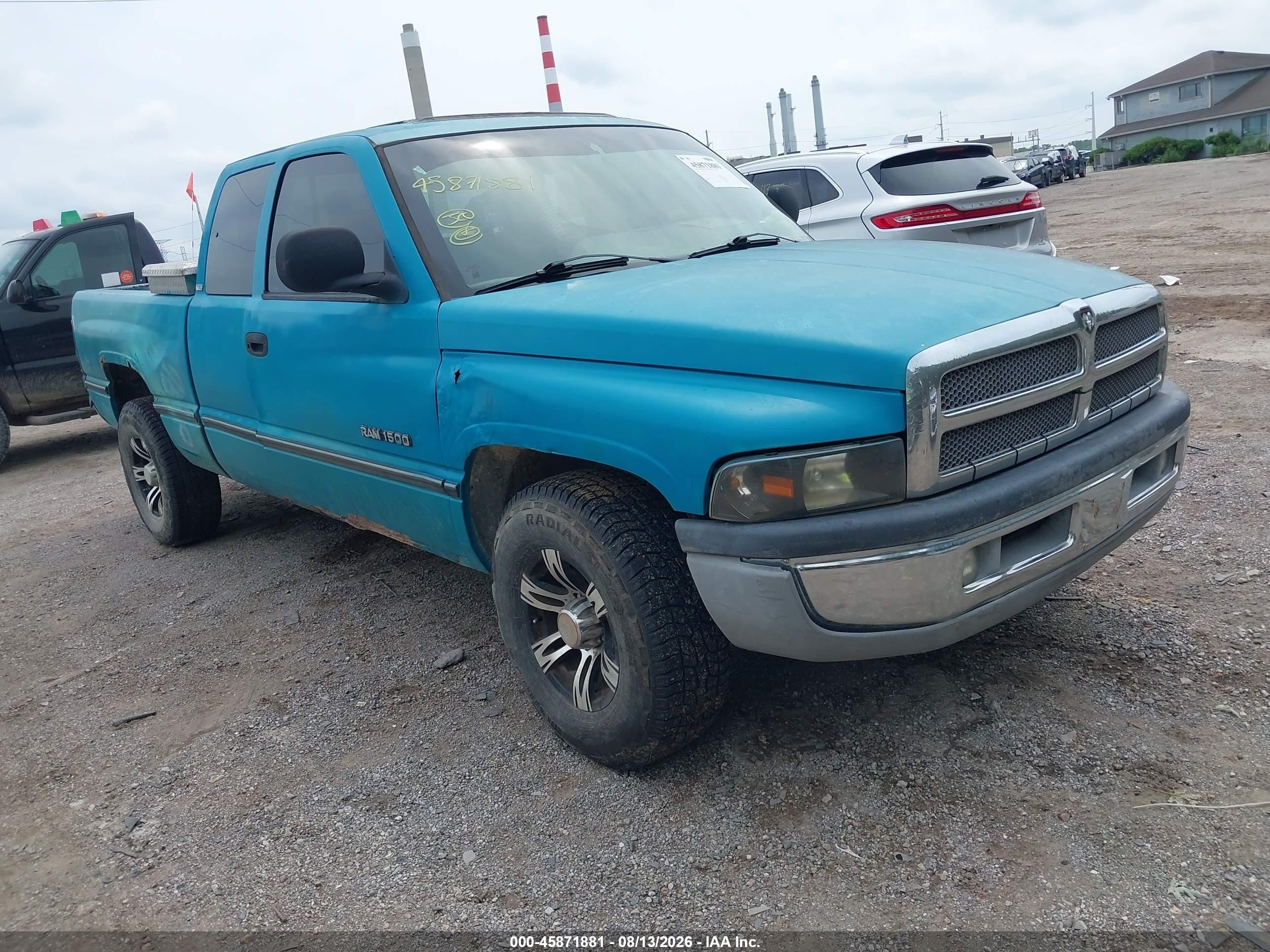 1997 Dodge 1500, VIN 3B7HC13Y7VG726829 — Обычный износ