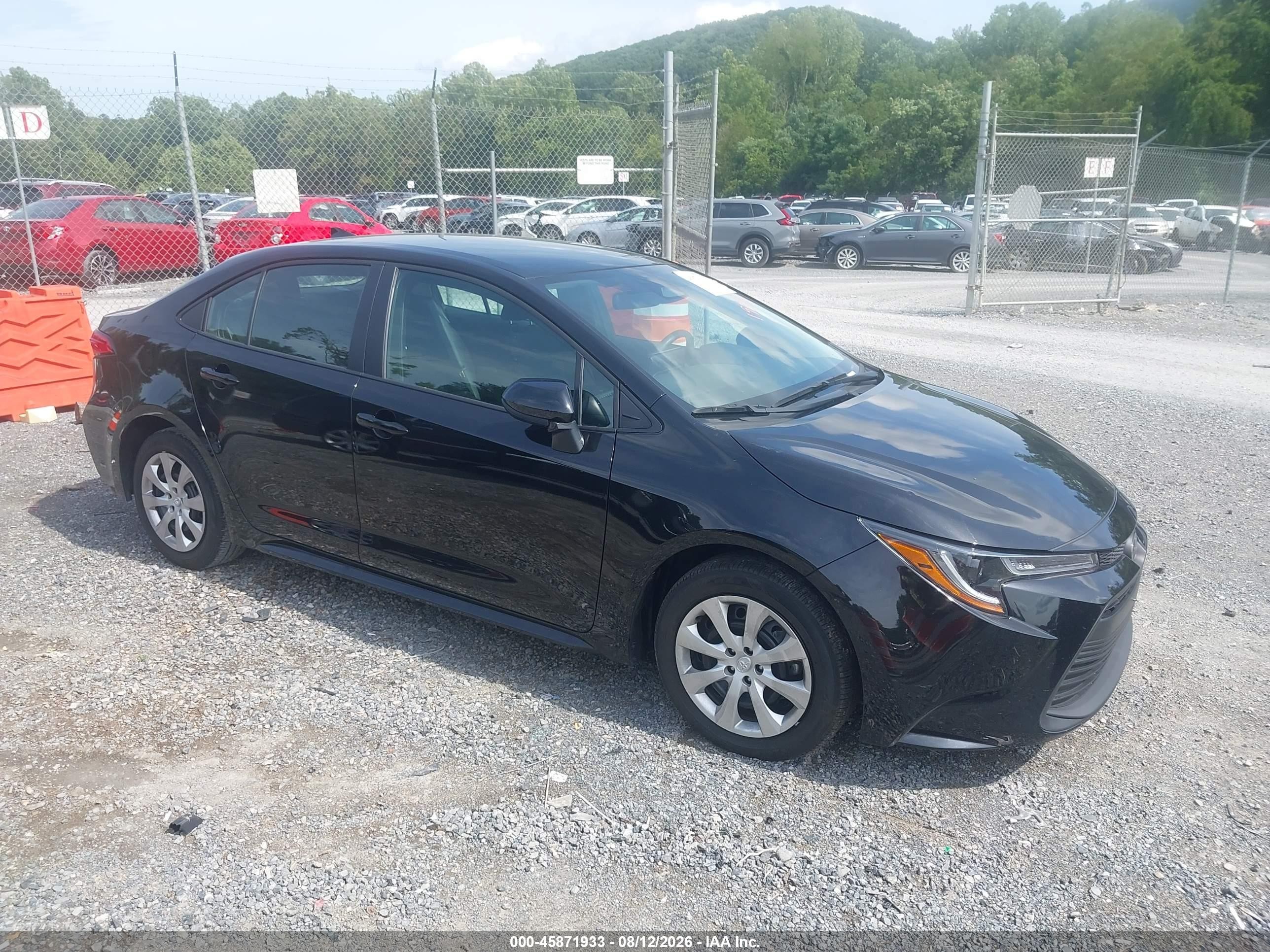 2025 Toyota Corolla LE, VIN 5YFB4MDE9SP320016 — Undercarriage