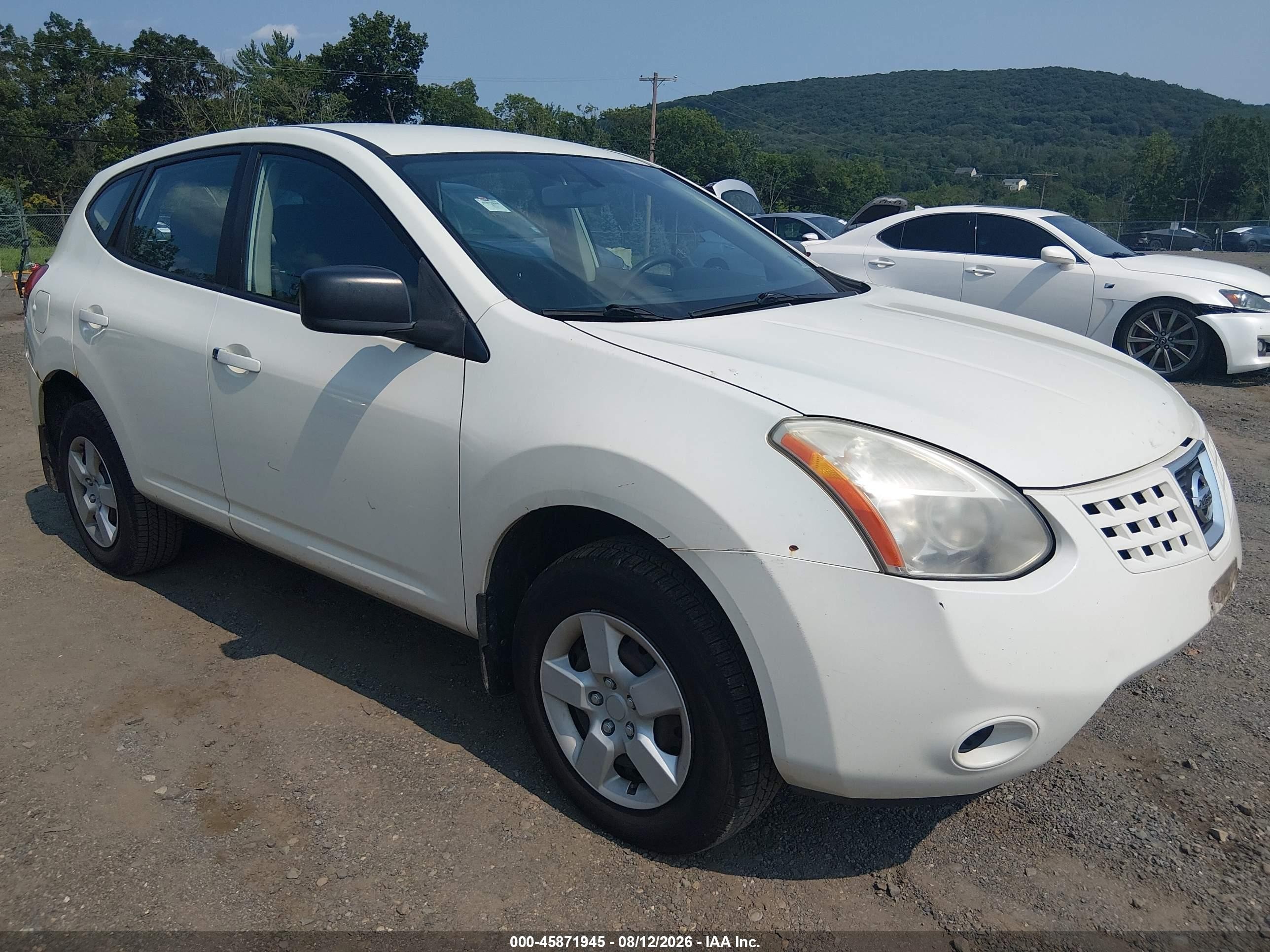 2009 Nissan Rogue SL, VIN JN8AS58V39W165535 — Обычный износ