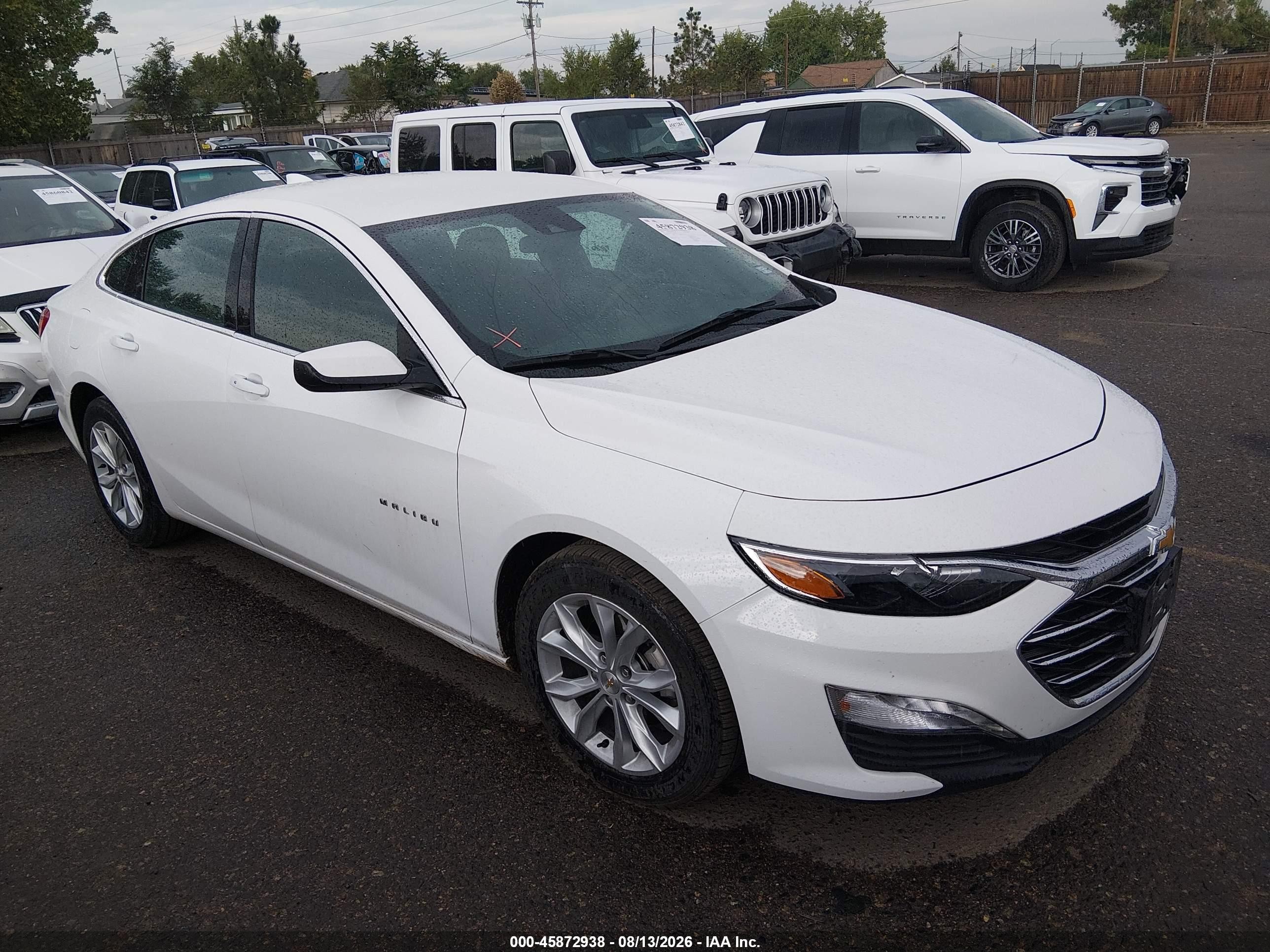 2025 Chevrolet Malibu LT, VIN 1G1ZD5ST7SF138210 — Front end