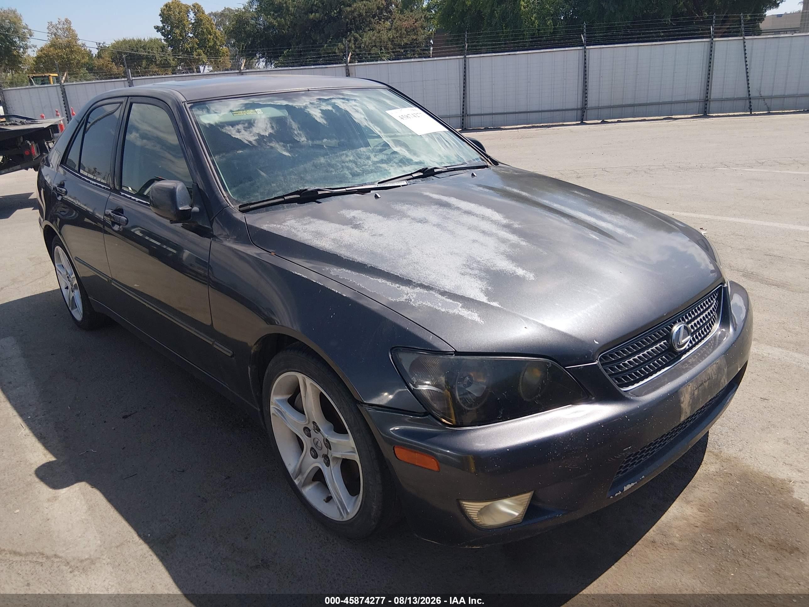 2003 Lexus IS 300/350, VIN JTHBD192830080951 — Обычный износ