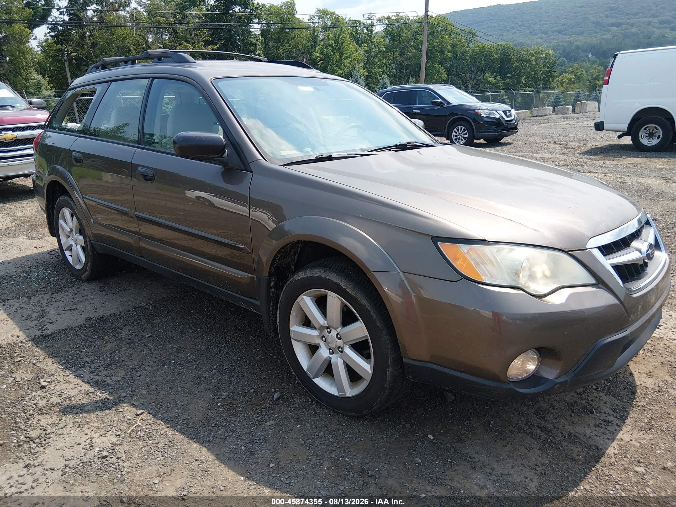 2009 Subaru Outback Special Edition, VIN 4S4BP61C697346361 — Обычный износ