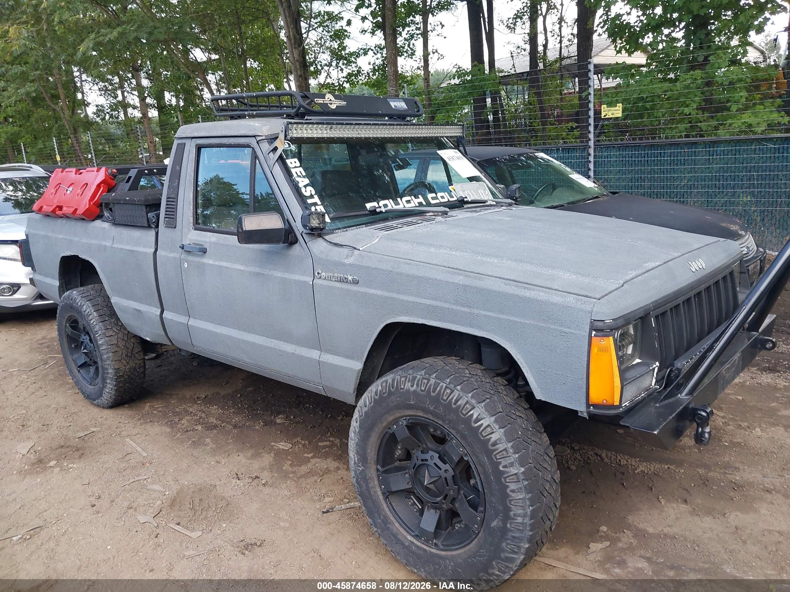1991 Jeep Comanche PIONEER, VIN 1J7FT36S4ML523356 — Normal wear