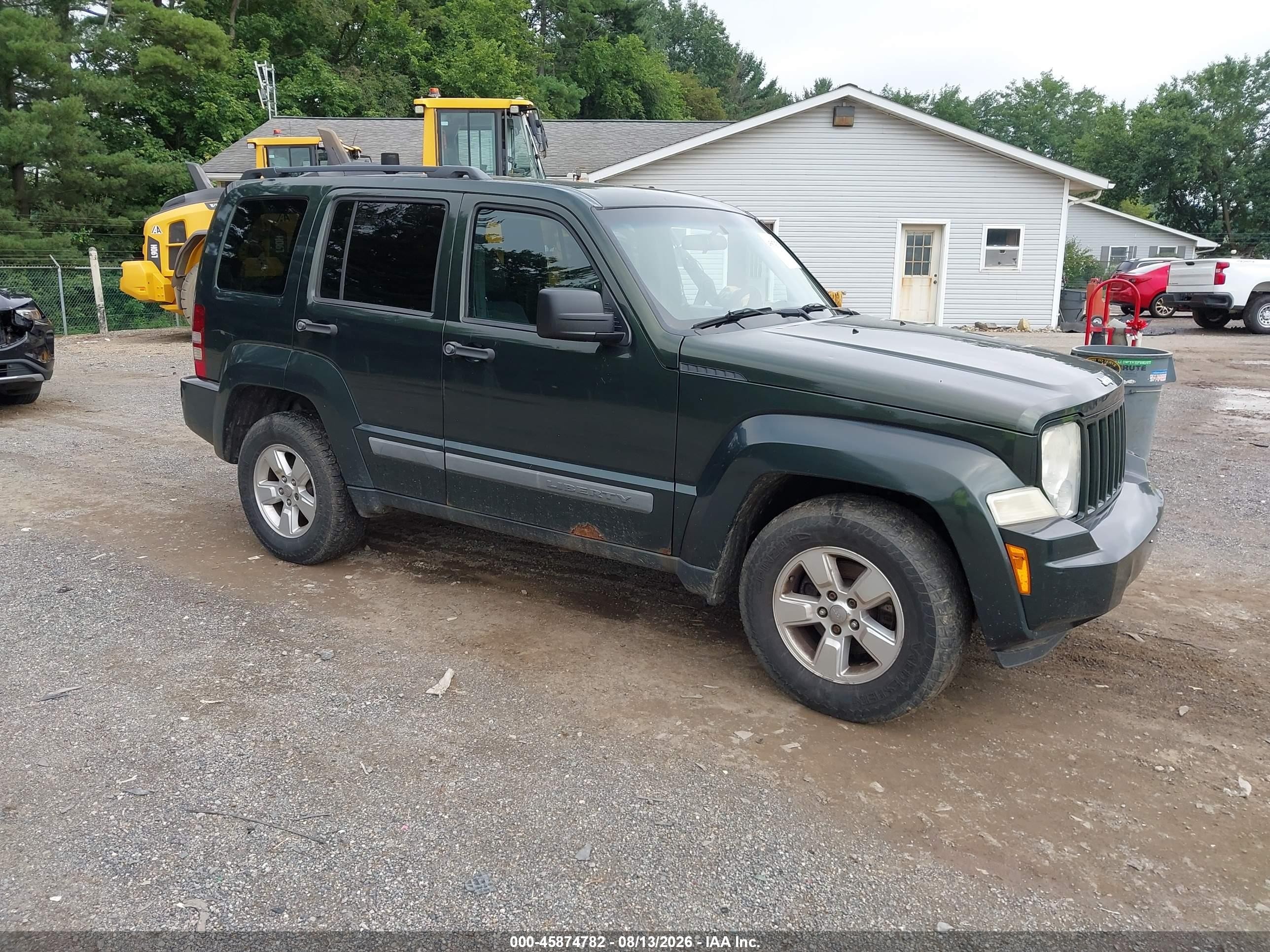 2010 Jeep Liberty Sport, VIN 1J4PN2GK4AW141312 — Normal wear