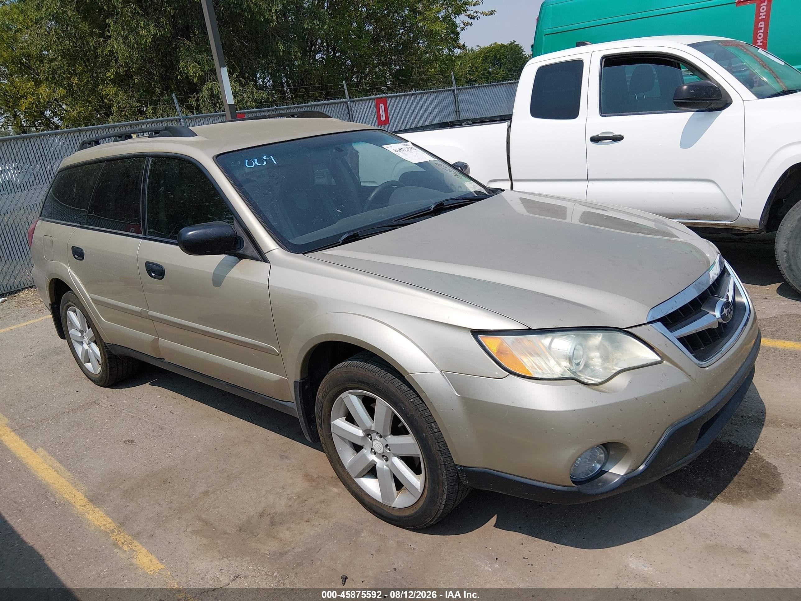 2009 Subaru Outback Special Edition, VIN 4S4BP61C797340908 — Обычный износ