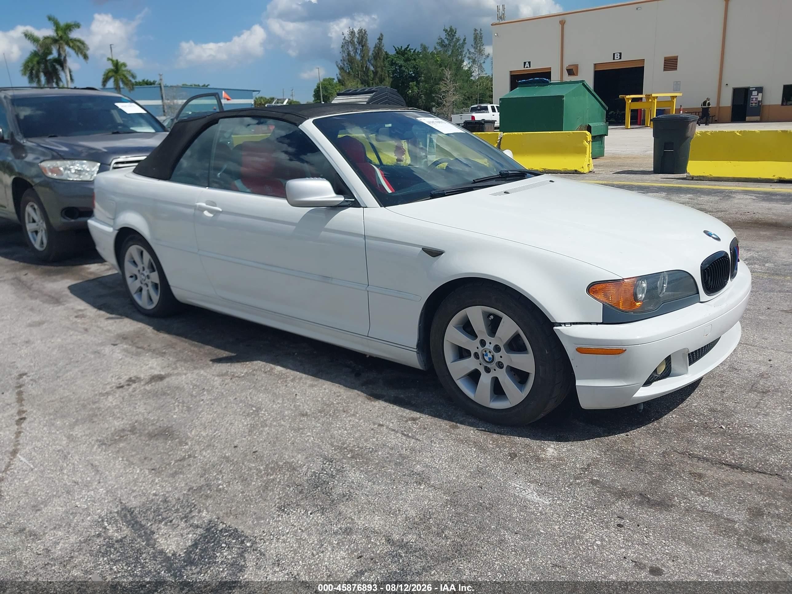 2005 BMW 3 Series 325Ci, VIN WBABW33405PL37240 — Not stated