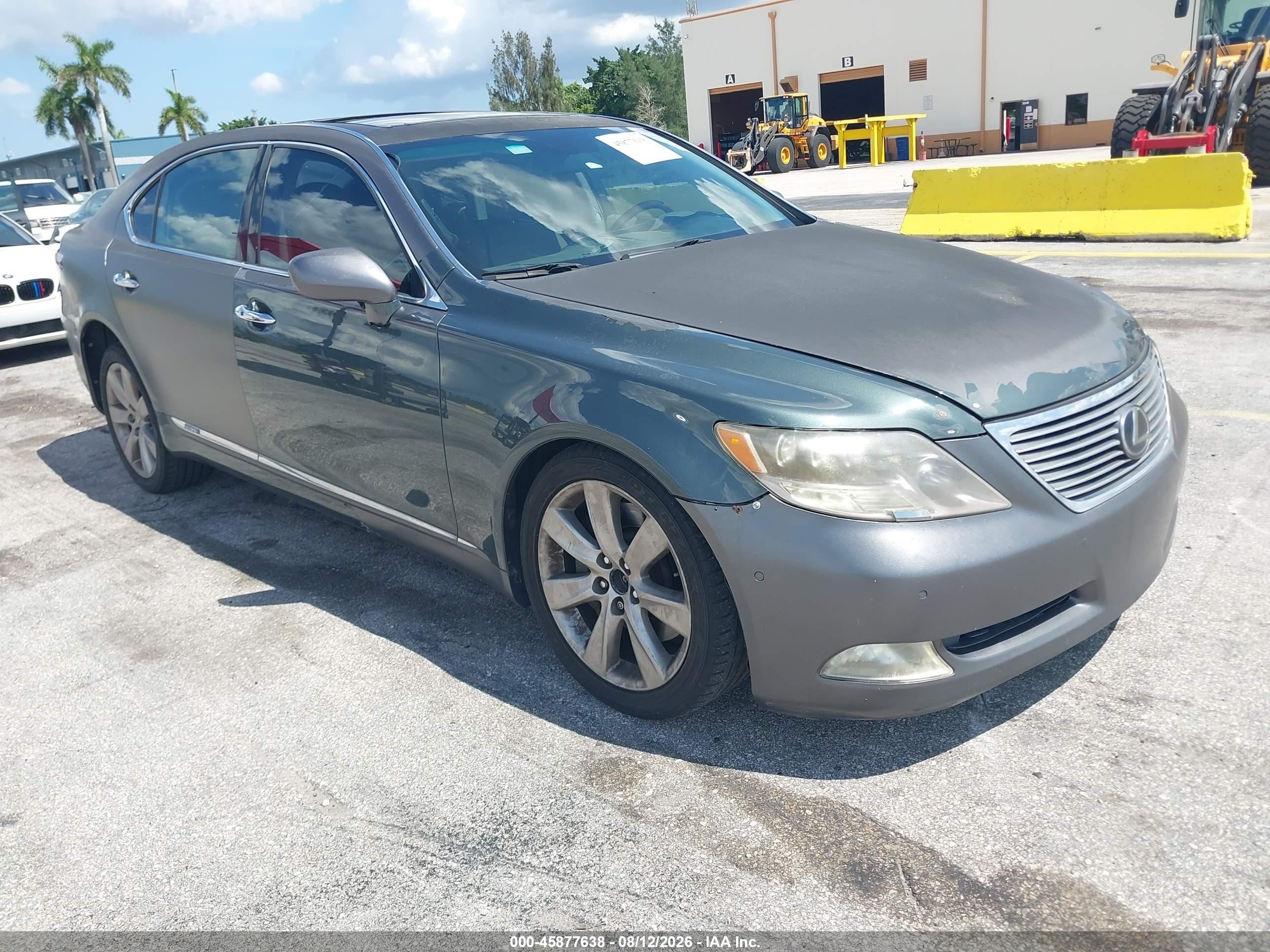 2008 Lexus LS 600h L, VIN JTHDU46F885005548 — Обычный износ