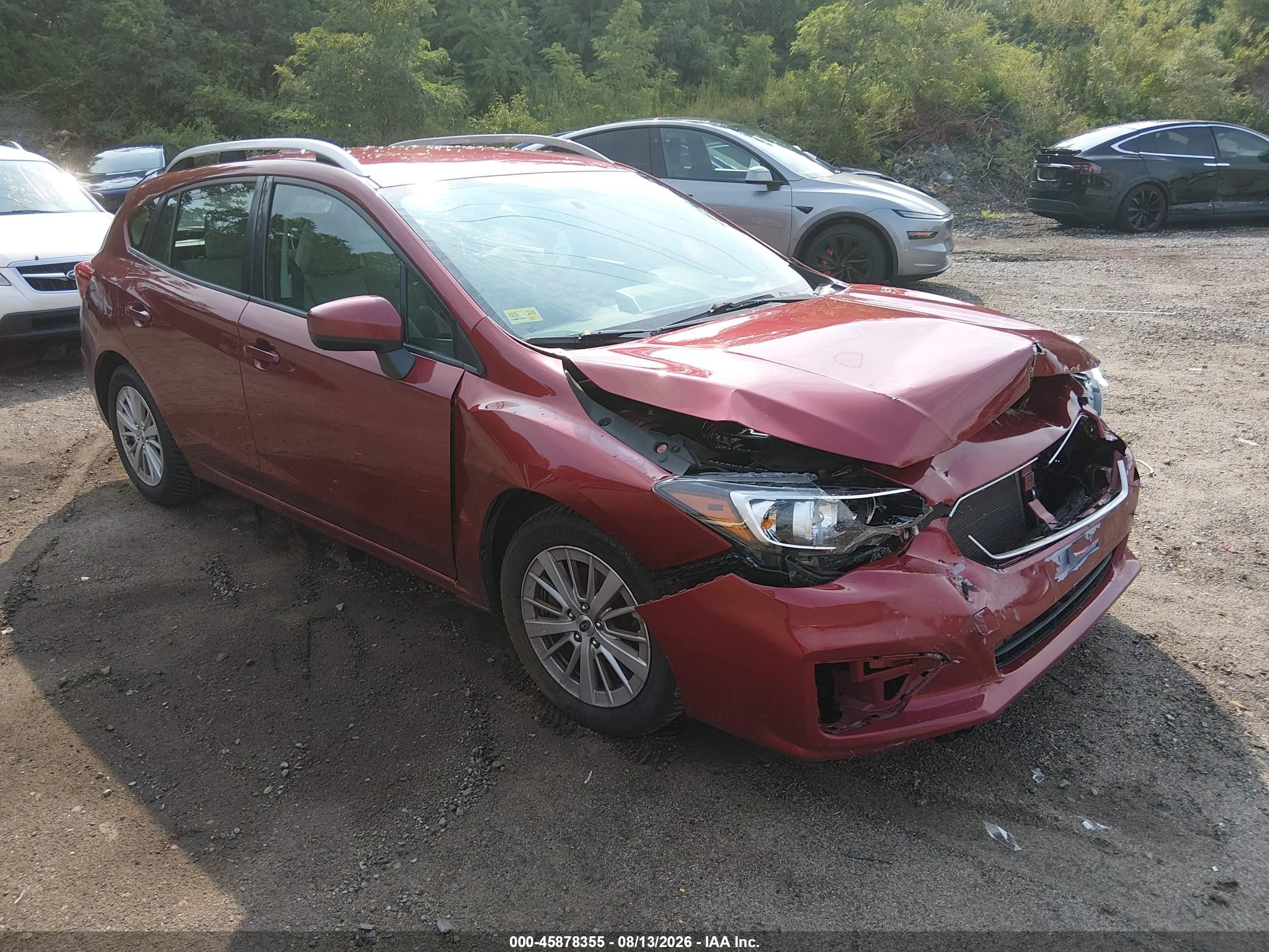 2017 Subaru Impreza Premium, VIN 4S3GTAB63H3714356 — Normal wear