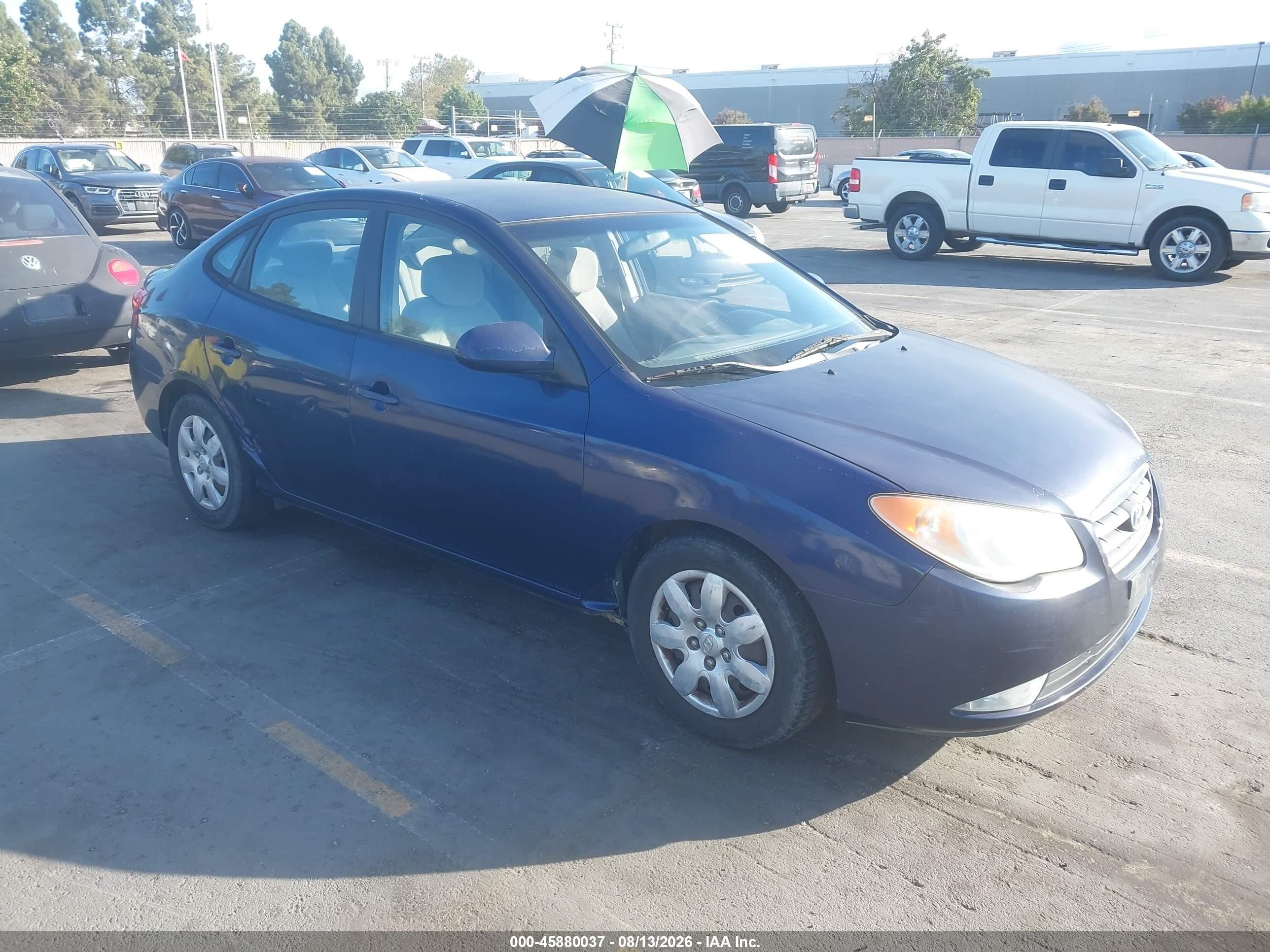 2008 Hyundai Elantra GLS, VIN KMHDU46D18U358084 — Обычный износ