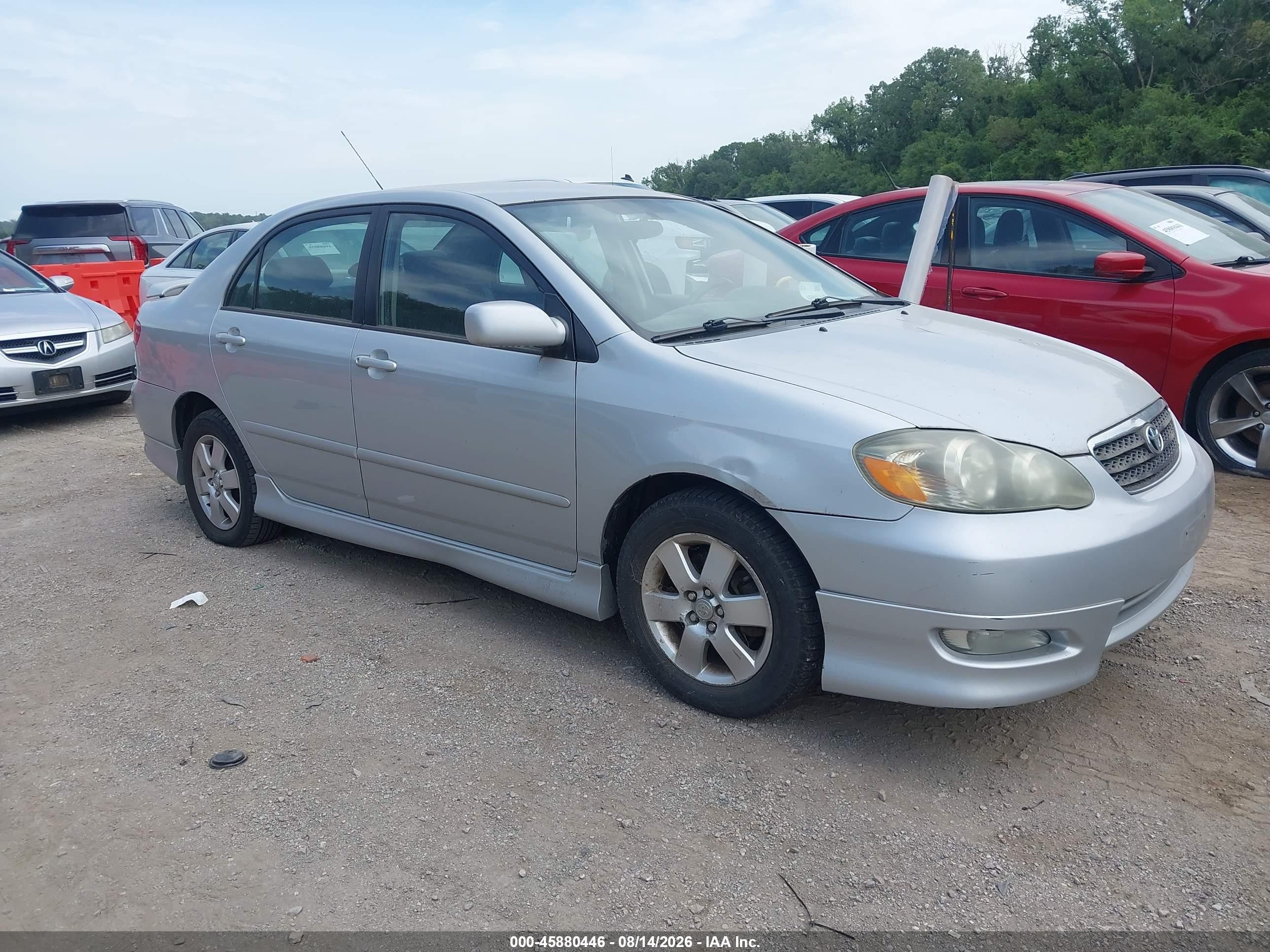 2005 Toyota Corolla LE, VIN 2T1BR32E05C432870 — Обычный износ